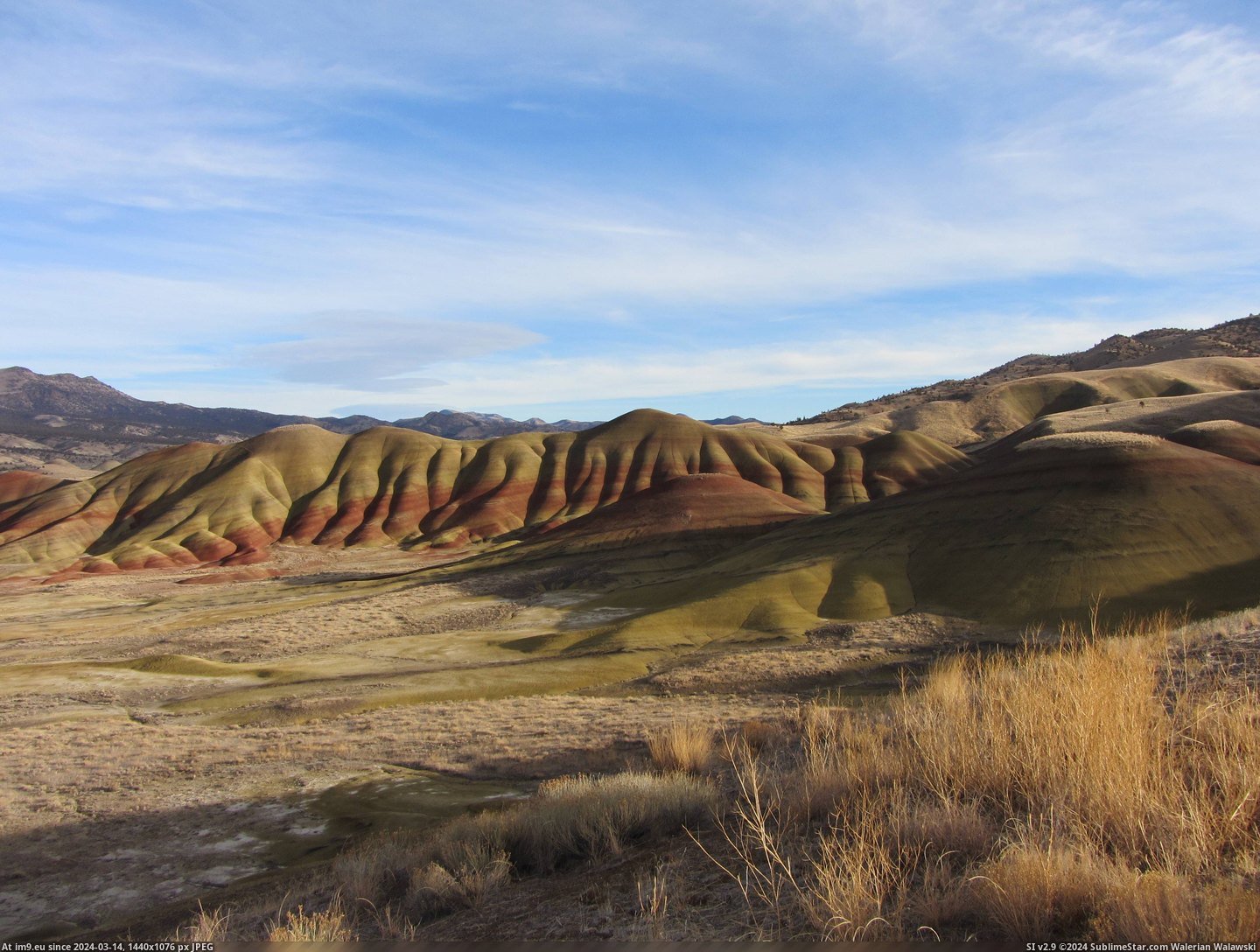 #Oregon #Painted #Central #Hills #4000x3000 [Earthporn] Painted Hills, Central Oregon. [OC] [4000x3000] Pic. (Obraz z album My r/EARTHPORN favs))