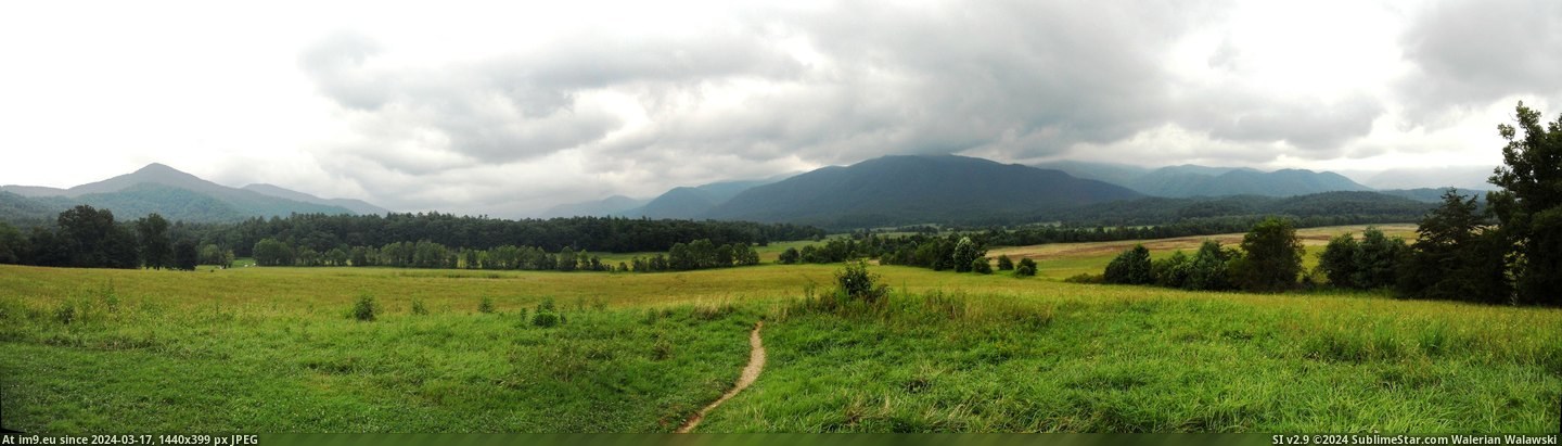 #Great #Panorama #Smoky #Mountains [Earthporn] Panorama of Great Smoky Mountains, TN - [6900x1923] Pic. (Изображение из альбом My r/EARTHPORN favs))
