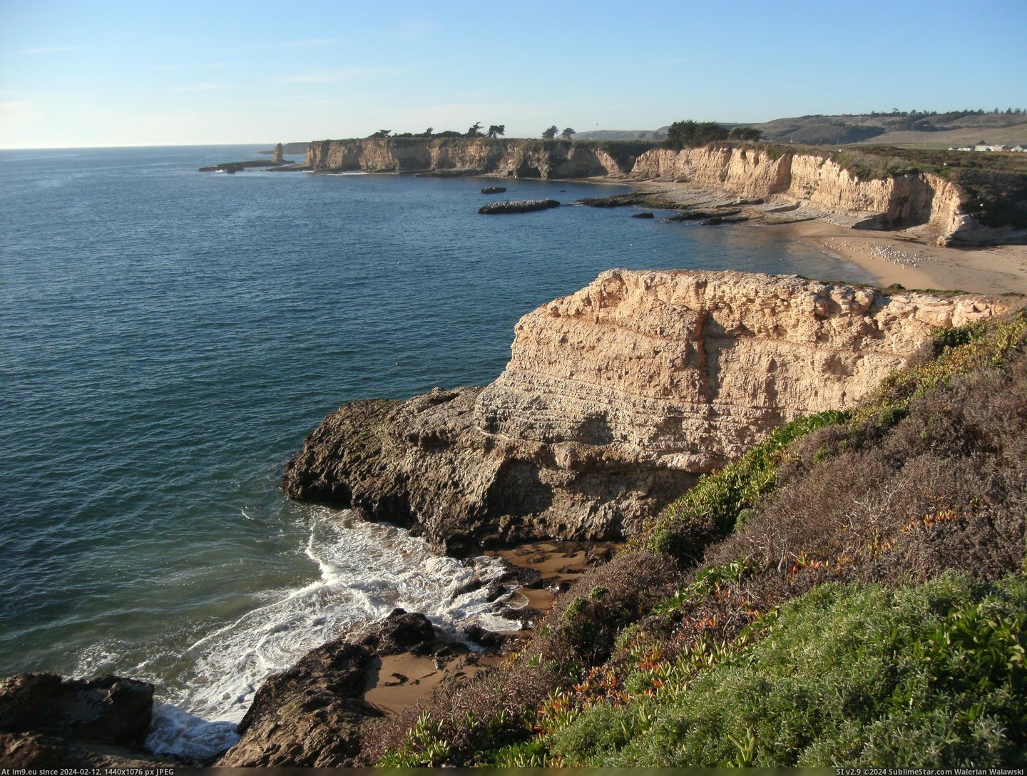 #Small #Picture #Santa #4000x3000 #Cruz #Beach #California [Earthporn] Picture I took of a small beach. Santa Cruz, California [4000x3000] Pic. (Изображение из альбом My r/EARTHPORN favs))