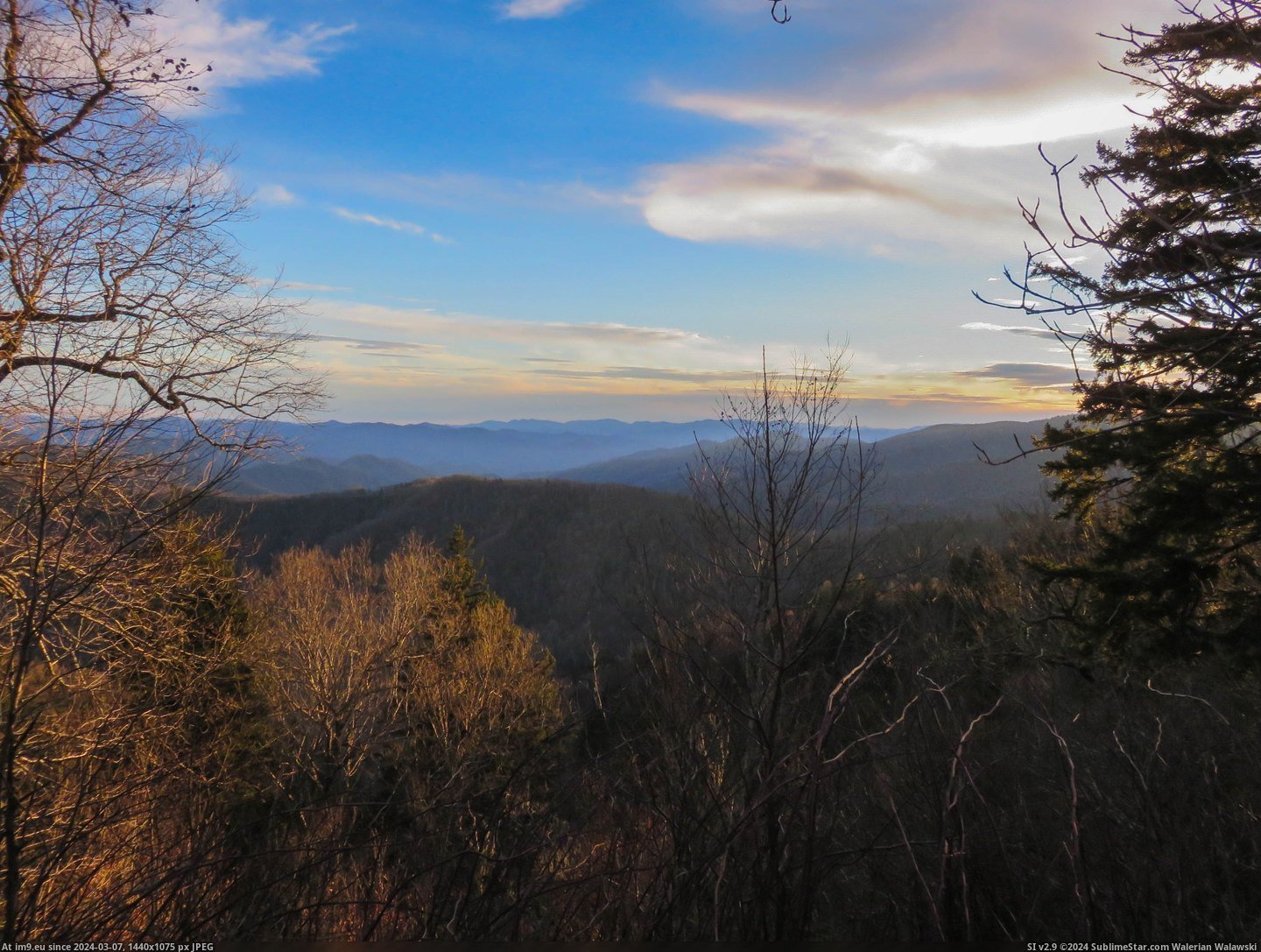 #Sunset #Trail #Appalachian #3264x2448 [Earthporn] Sunset on the Appalachian Trail, NC-TN. [3264x2448] Pic. (Bild von album My r/EARTHPORN favs))