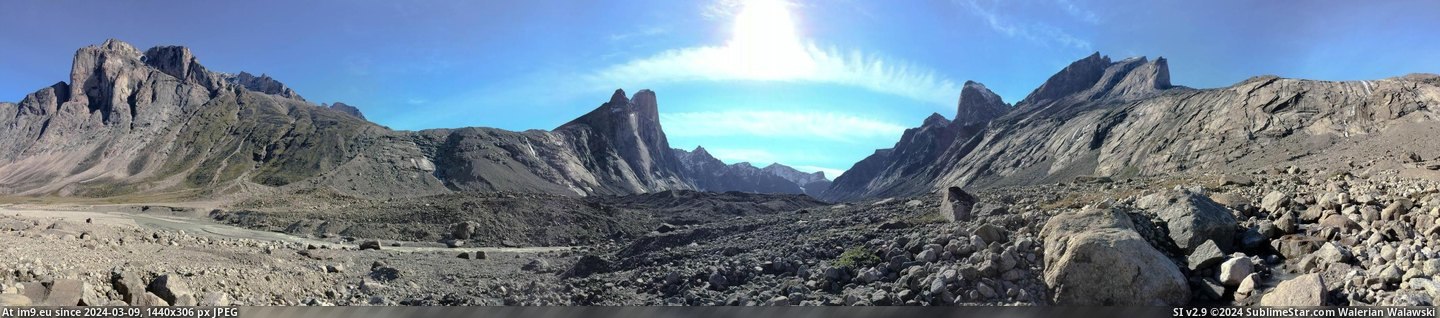 #Love #Island #Arctic #Nunavut #Baffin #Week #Pass [Earthporn] The arctic could use more love on here. Took this last week in the Akshayuk Pass on Baffin Island, Nunavut.  [3686x7 Pic. (Obraz z album My r/EARTHPORN favs))