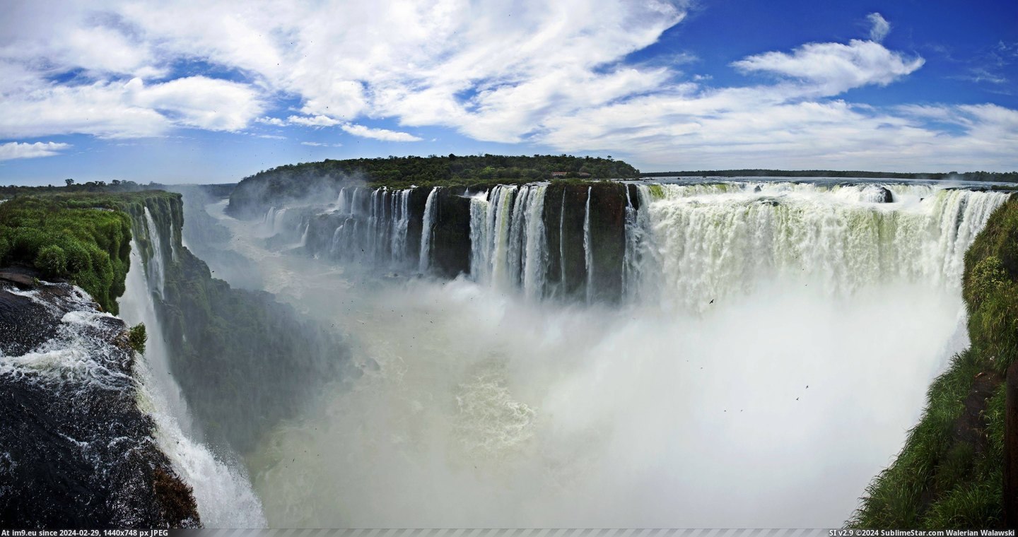#Photo #Argentina #Iguaz #Falls [Earthporn] The best photo I have ever taken - Iguazú Falls, Argentina [7235x3781] Pic. (Image of album My r/EARTHPORN favs))