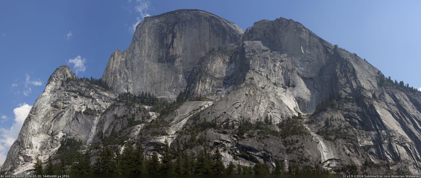 #Park #National #Monolith #Yosemite #Dome [Earthporn] The Monolith that is Half Dome, Yosemite National Park [4088 × 1716] [OC] Pic. (Image of album My r/EARTHPORN favs))