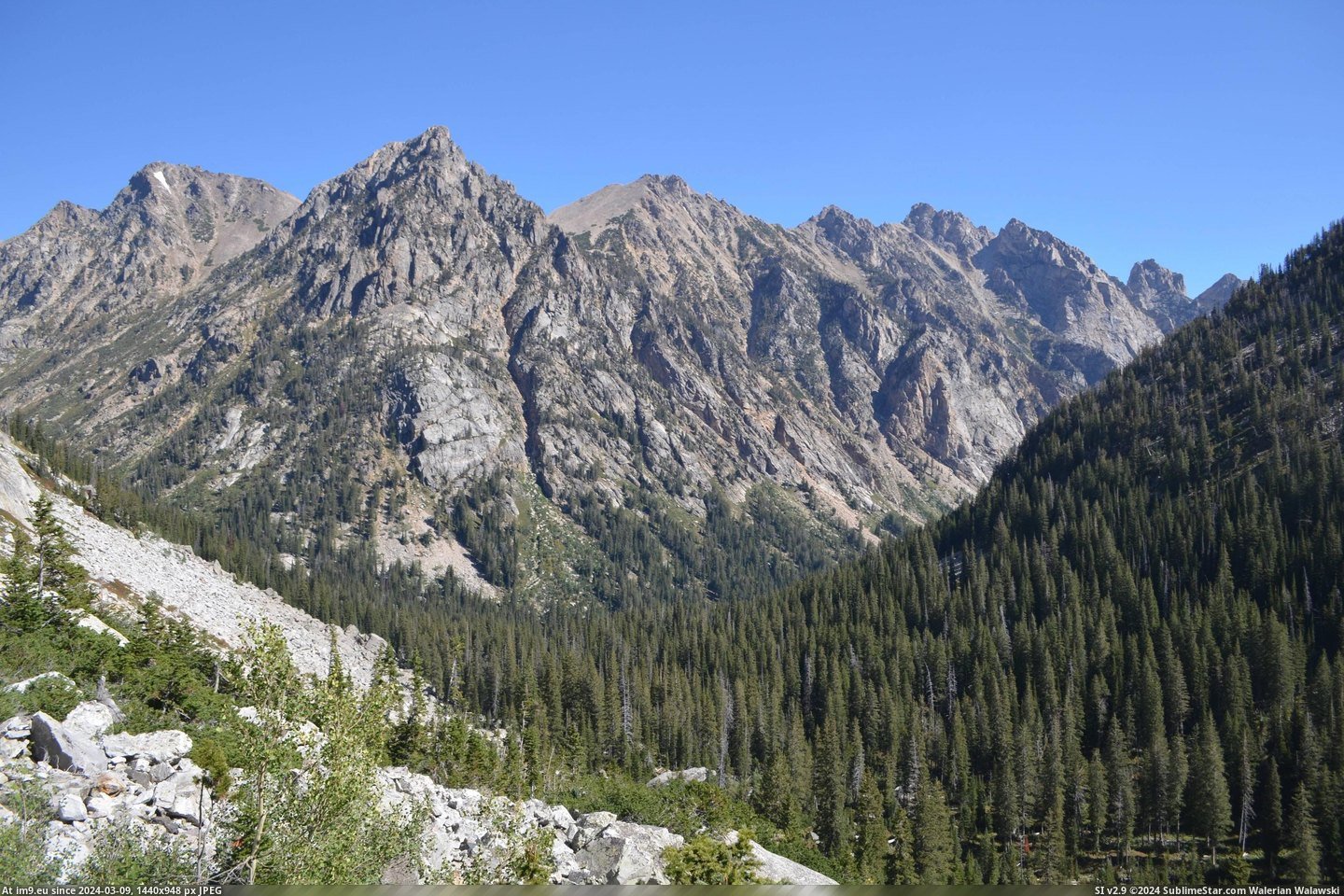 #Park #National #Teton #Grand #Wyoming [Earthporn] The Rugged Backcountry of Grand Teton National Park, Wyoming. (2957x1958)[OC] Pic. (Image of album My r/EARTHPORN favs))
