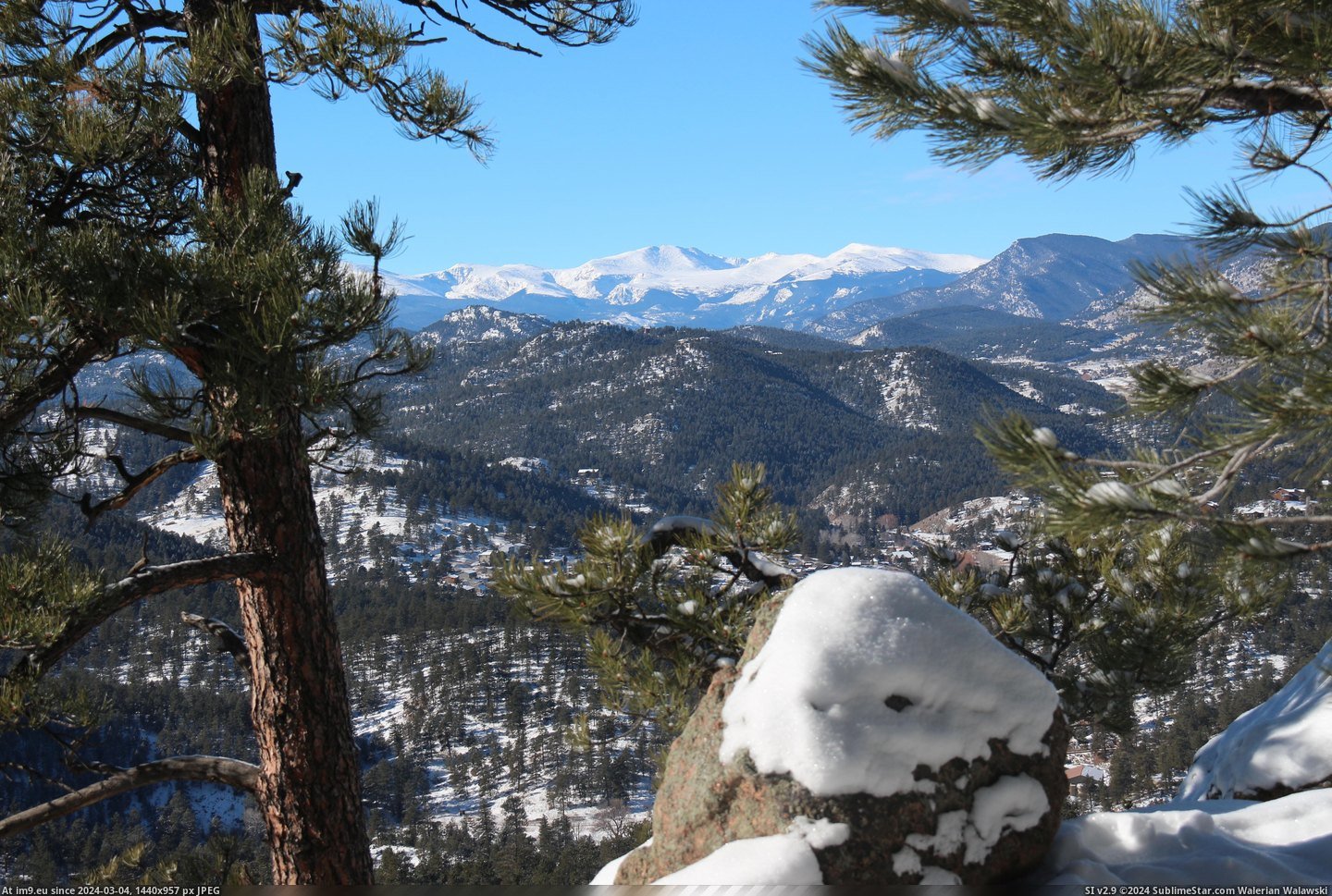 #Colorado #5184x3456 #Panorama #Point [Earthporn] The view from panorama point, above Kittredge, Colorado  [5184X3456] Pic. (Bild von album My r/EARTHPORN favs))