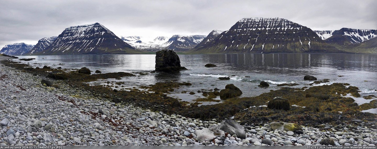  #Iceland  [Earthporn] The Westfjords near Flateyri - Iceland [4015x1566] Pic. (Image of album My r/EARTHPORN favs))