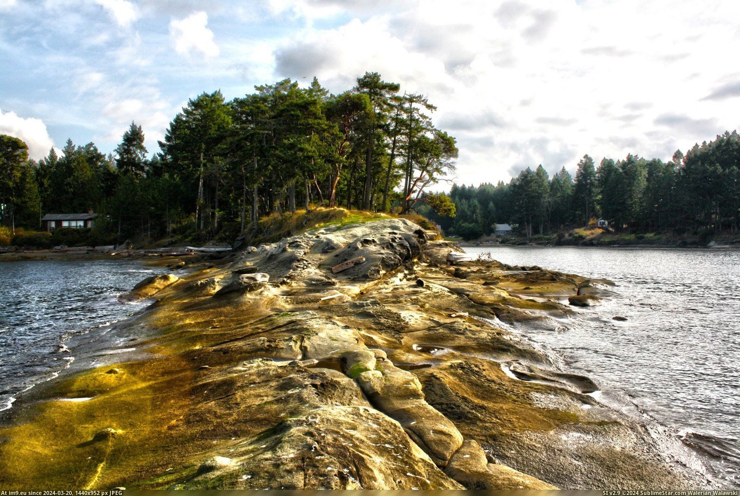 #Island #Live #Galleries #2048x1366 #British #Columbia [Earthporn] This is where I live, Malaspina Galleries - Gabriola Island, British Columbia  [2048x1366] Pic. (Изображение из альбом My r/EARTHPORN favs))