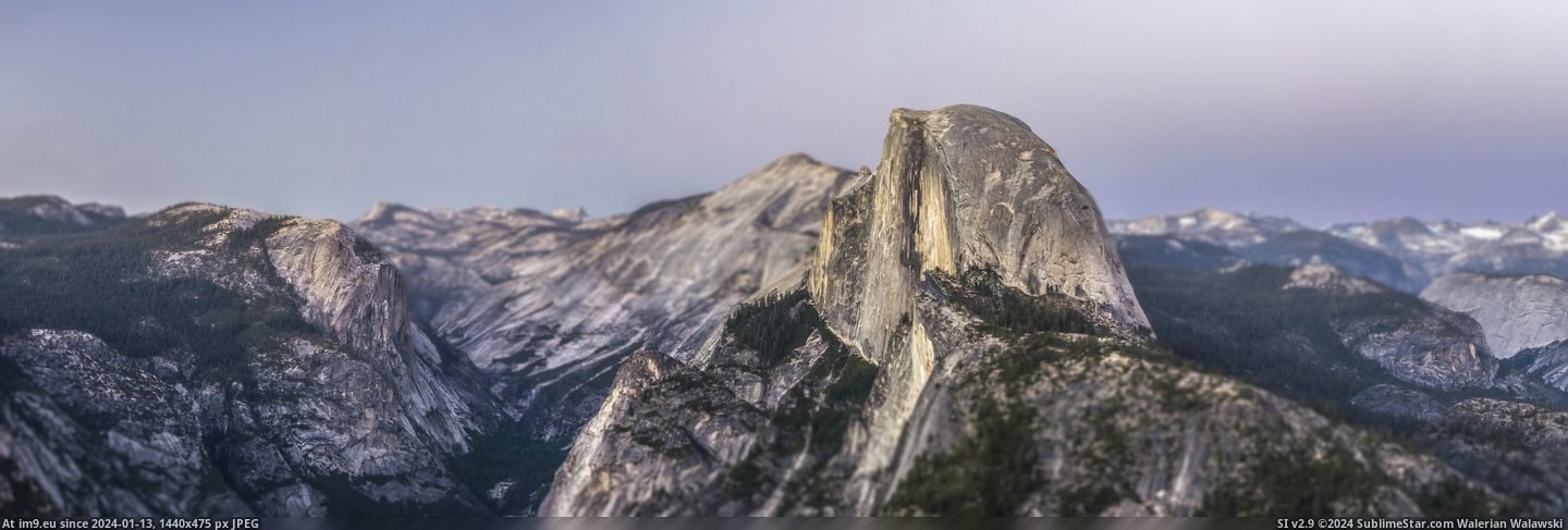 #Park #National #Glacier #Shift #Tilt #Yosemite #Point [Earthporn] Tilt-shift view from Glacier Point (Yosemite National Park) [OC] [3600 x 1200] Pic. (Bild von album My r/EARTHPORN favs))