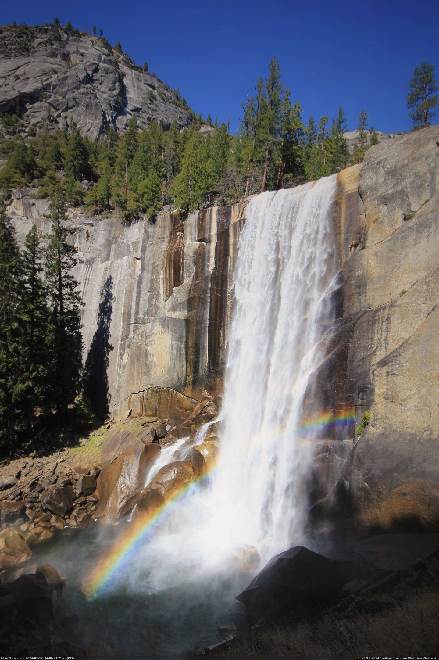 #Falls #3456x5184 #Vernal #Yosemite [Earthporn] Vernal Falls, Yosemite [3456x5184][OC] Pic. (Bild von album My r/EARTHPORN favs))