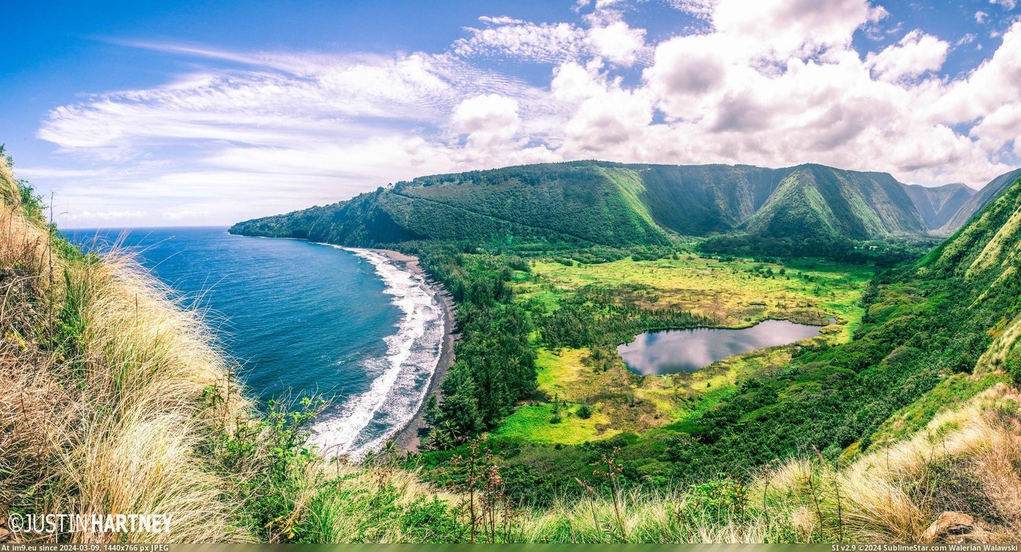 #Valley  #Hawaii [Earthporn] Waipio Valley, Hawaii [oc] [2548x1367] Pic. (Image of album My r/EARTHPORN favs))