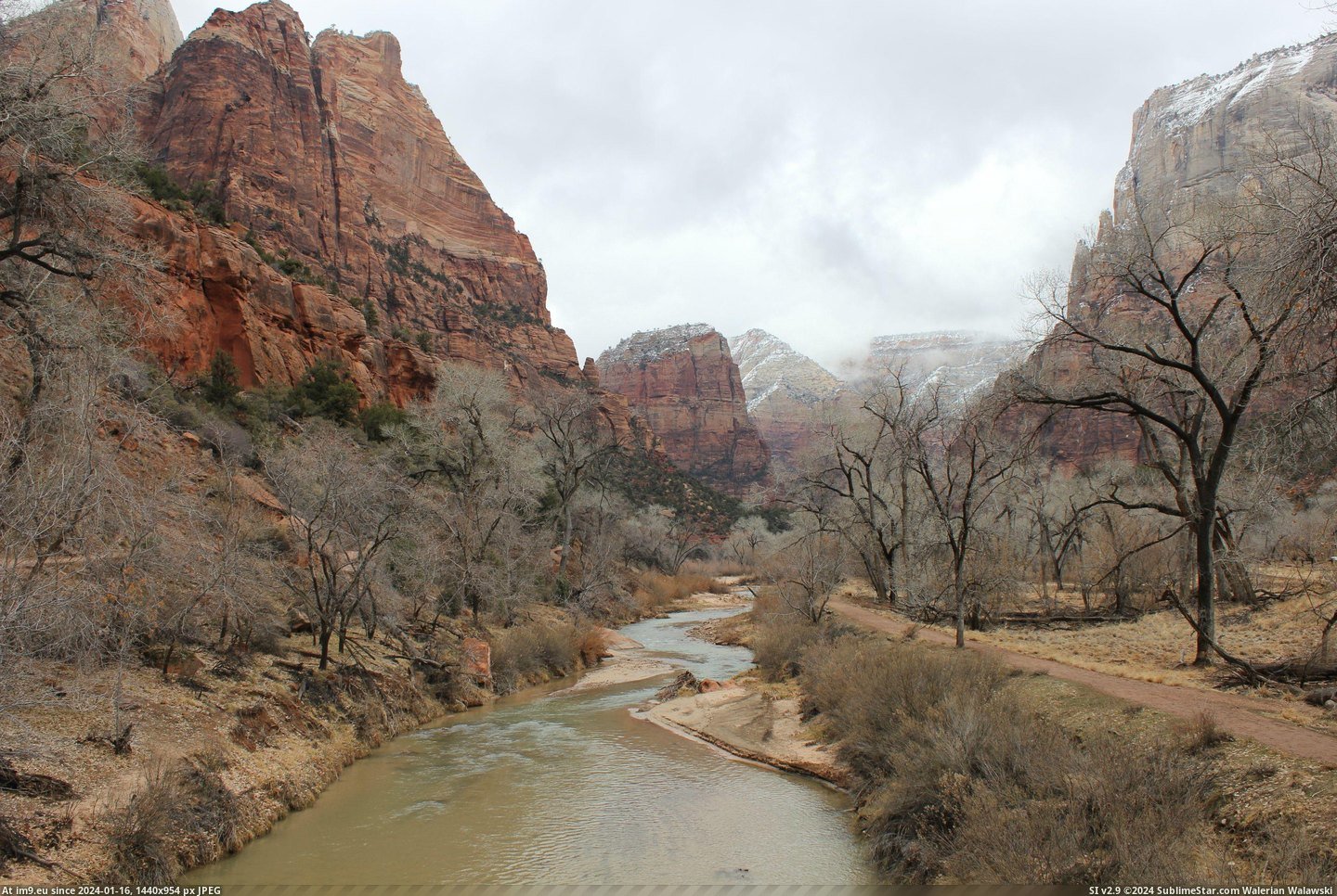 #Park #Morning #February #Chilly #National #Zion [Earthporn] Zion National Park, UT. A chilly February morning [OC] [5184 x 3456] Pic. (Image of album My r/EARTHPORN favs))