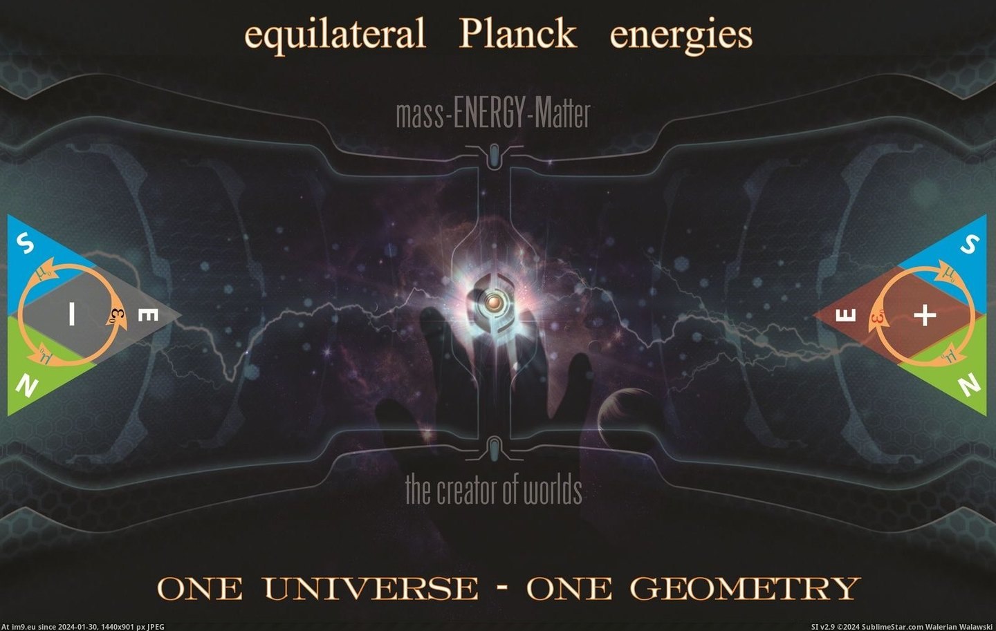 Equilateral Planck Energies [1600X1200] (in Mass Energy Matter)