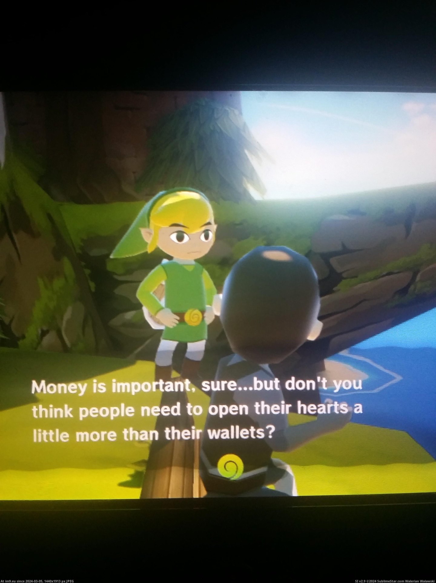 #Gaming #Deep #Waker #Quote #Wind [Gaming] A deep quote from wind waker Pic. (Изображение из альбом My r/GAMING favs))