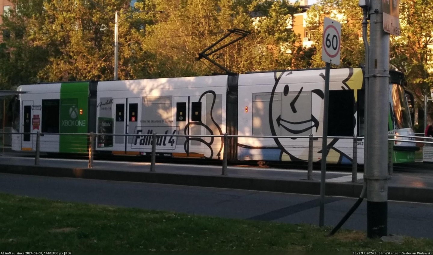 [Gaming] All aboard the Fallout 4 hype tram! Melbourne, Australia. (in My r/GAMING favs)