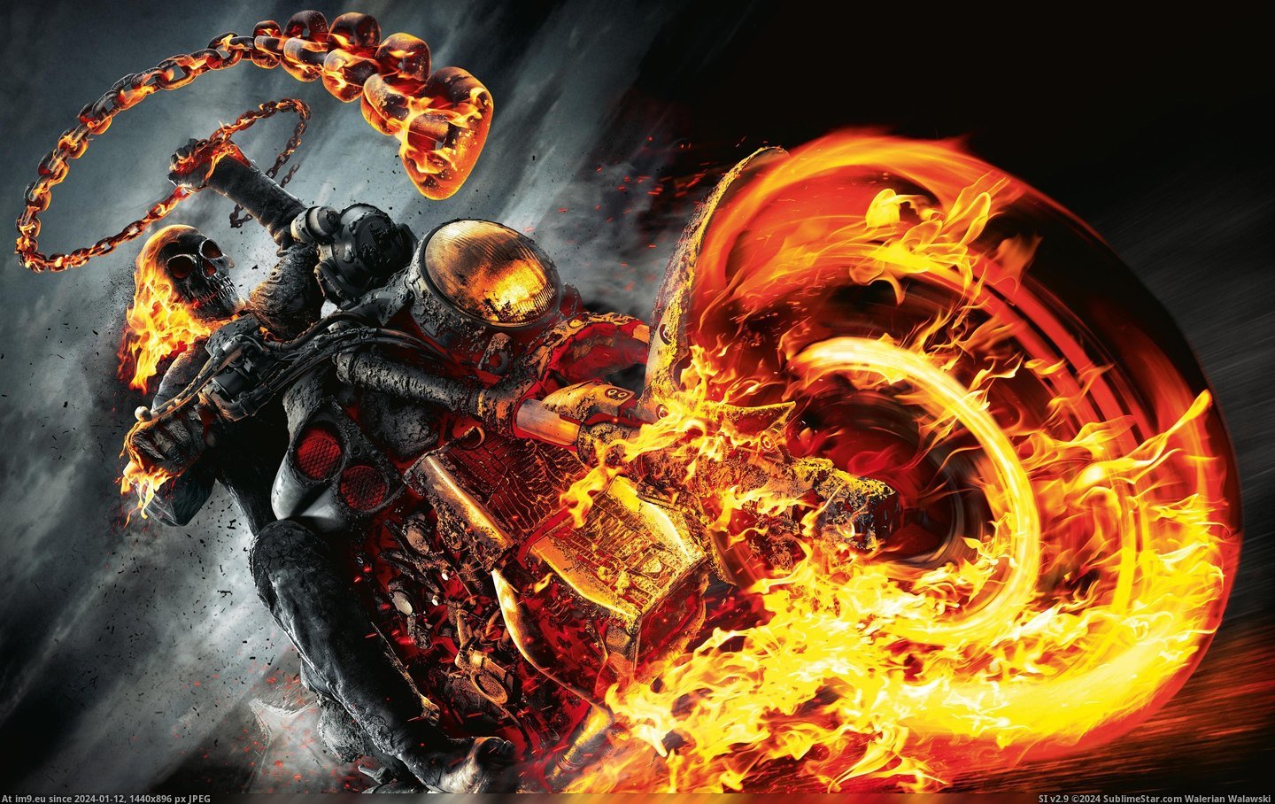 #Wallpaper #Ghost #Rider #Wide Ghost Rider Wide HD Wallpaper Pic. (Изображение из альбом Unique HD Wallpapers))
