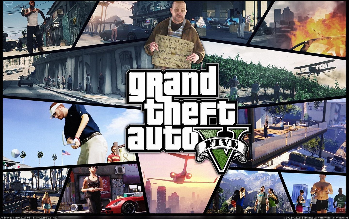 #Wallpaper #Wide #Theft #Grand #Auto Grand Theft Auto 5 Wide HD Wallpaper Pic. (Obraz z album Unique HD Wallpapers))