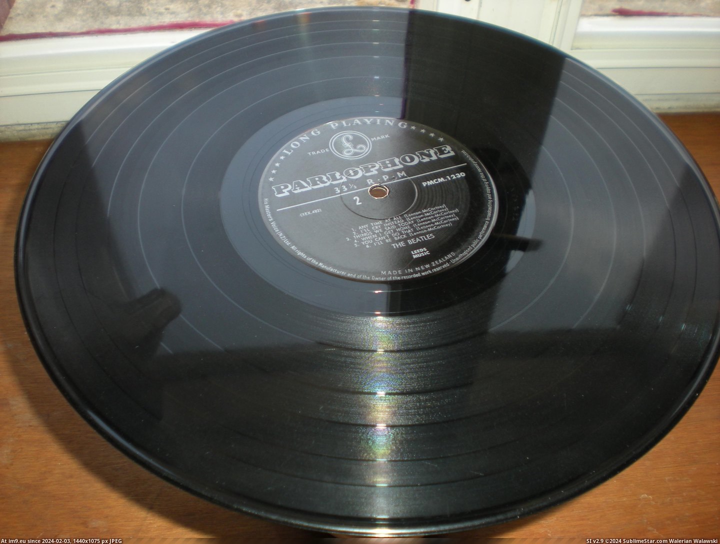 #Hdn #Beatles #Parlophone #Record #Vinyl HDN NZ 4 Pic. (Bild von album new 1))