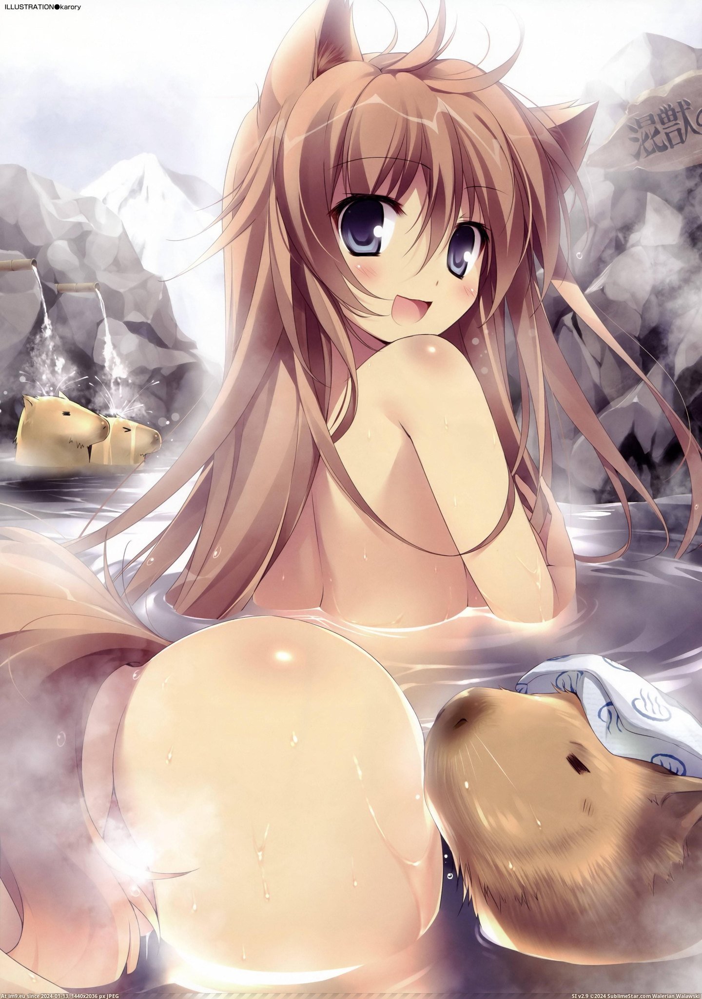 #Hentai #Ecchi #Capybaras #Girl [Hentai] 1 Girl 3 Capybaras [ecchi] Pic. (Image of album My r/HENTAI favs))