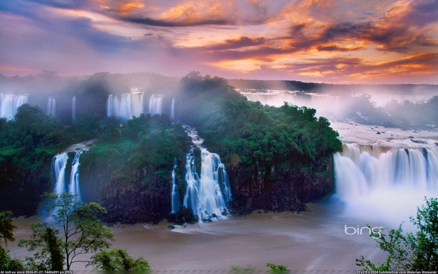 Iguazu Falls National Park at the borders of Argentina and Brazil (© Corbis) (in Best photos of February 2013)