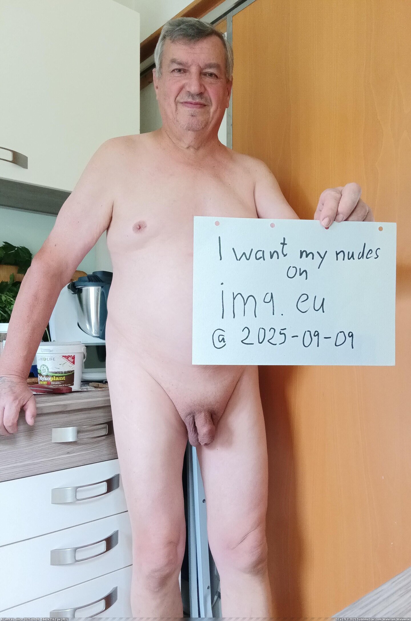 #Gay #Im9verified #Fag IMG_20250909_145046_687~2 Pic. (Image of album Bernd naked))