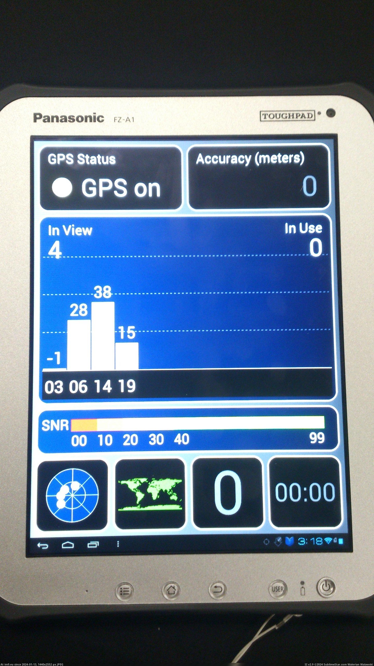 Indoors A1 - GPS Test App (in Ocean View)