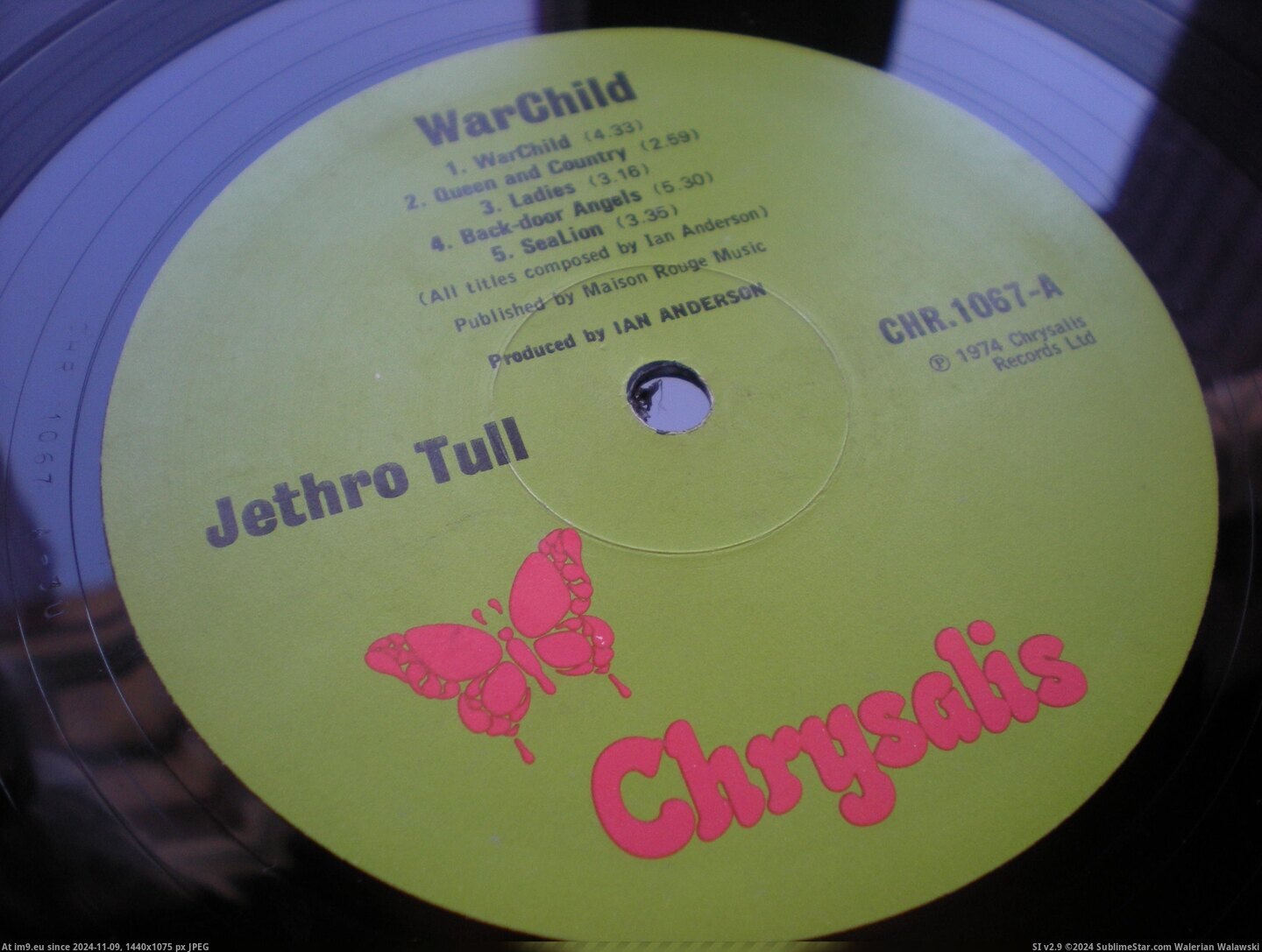 #War  #Jethro Jethro War 1 Pic. (Bild von album new 1))