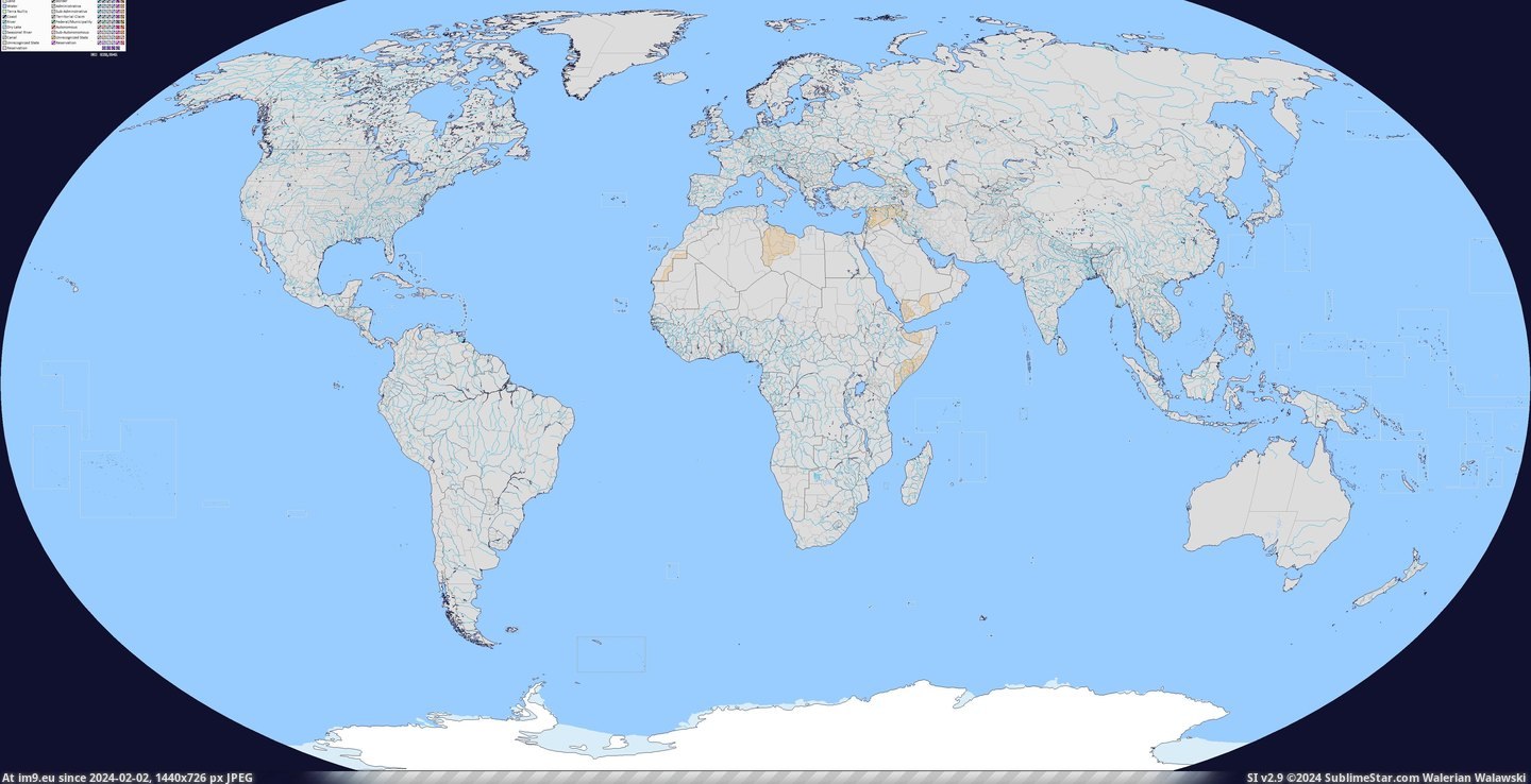 #World  #Map [Mapporn] A World Map [4974x2519] Pic. (Image of album My r/MAPS favs))