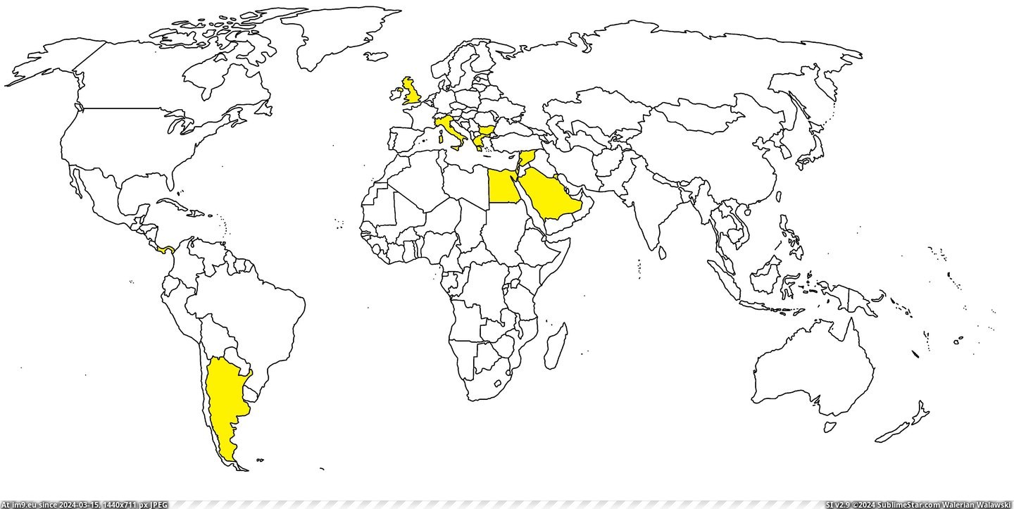 #Countries #Experienced #Highly #Attacks [Mapporn] Countries that have experienced known or highly suspected Hezbollah attacks [4500x2000]. Pic. (Image of album My r/MAPS favs))