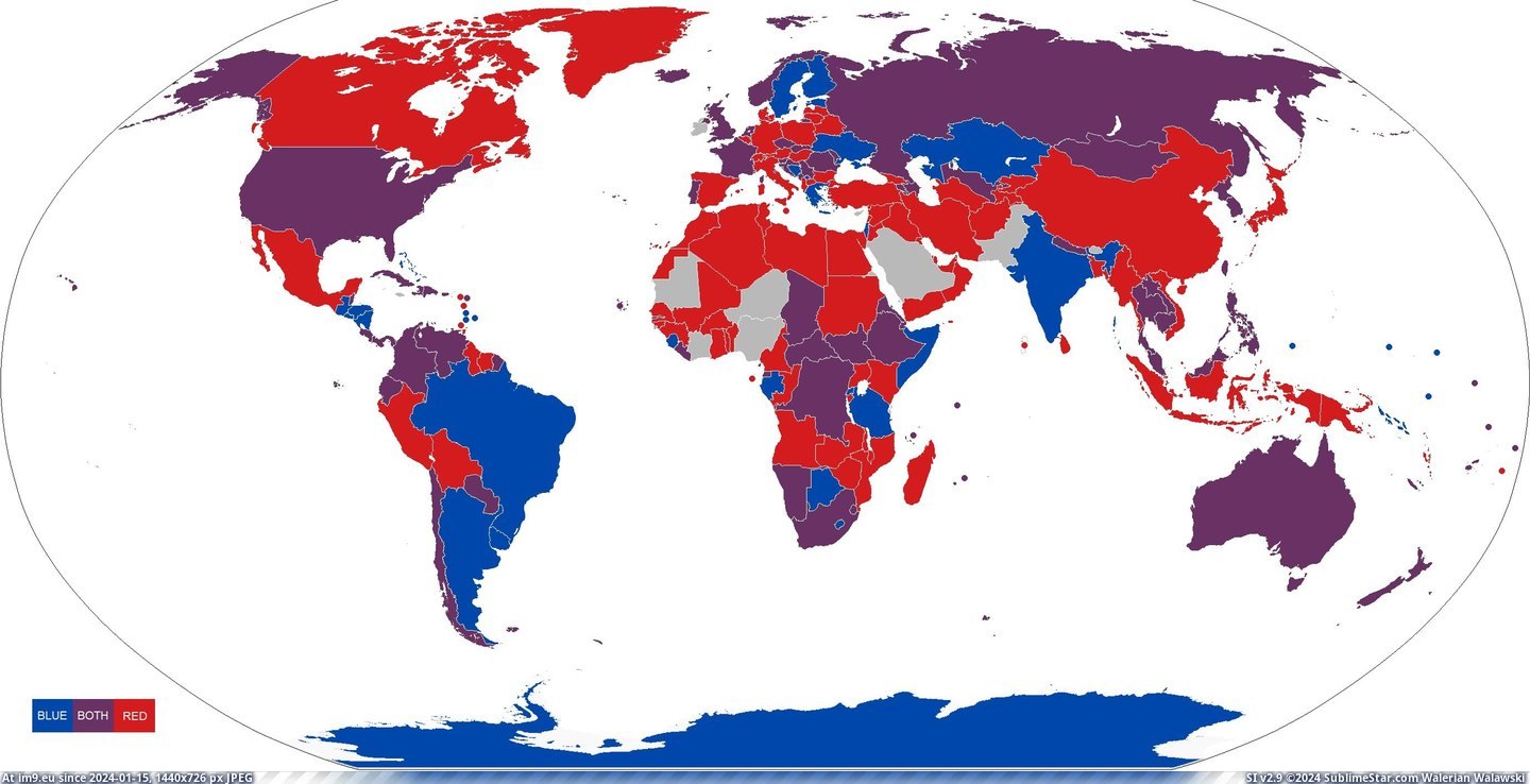 Pic. #Red #Blue #2753x1400 #Country #Flags, 380066B – My r/MAPS favs