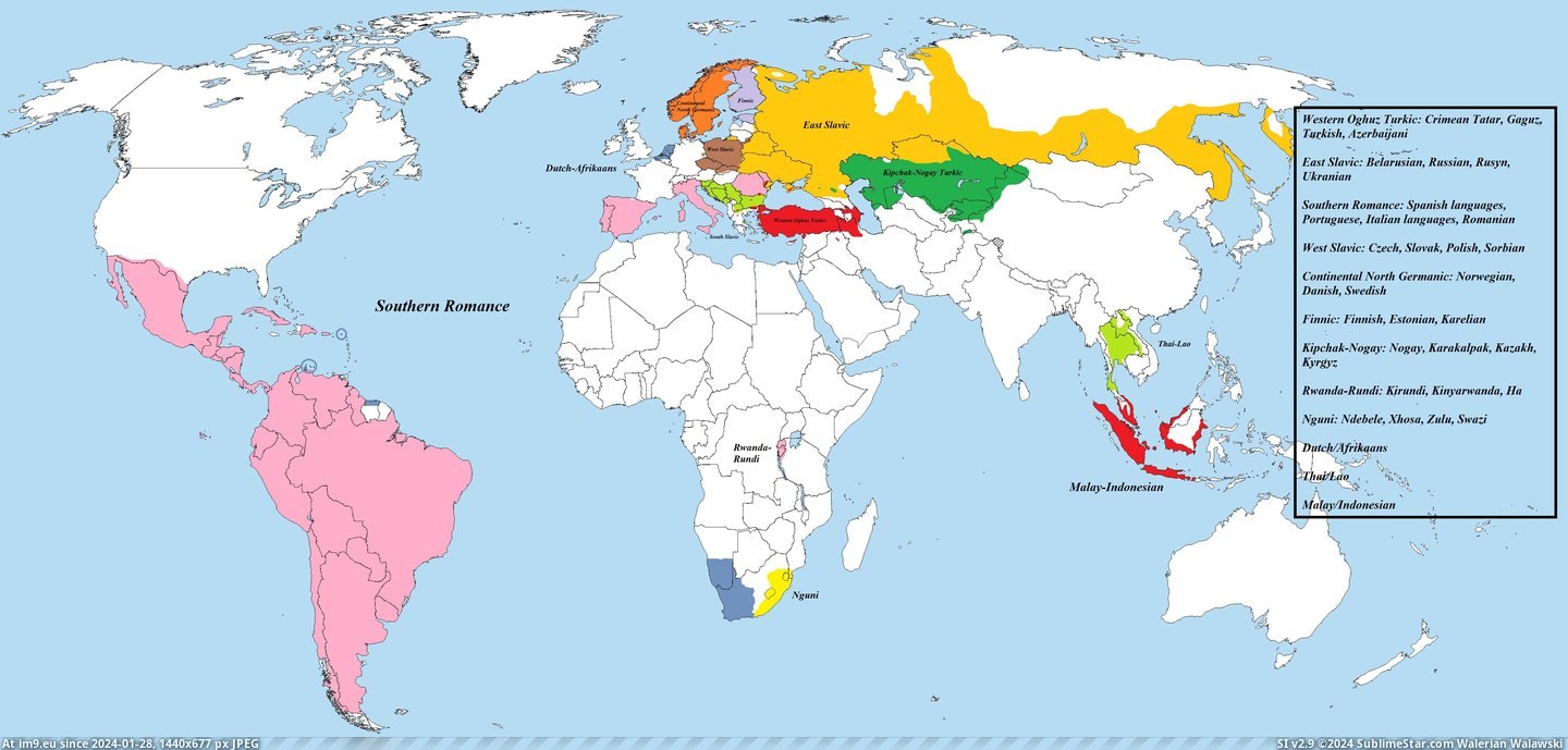 #Map #Intelligibility #Mutual [Mapporn] Mutual Intelligibility Map [4500x2128] Pic. (Image of album My r/MAPS favs))