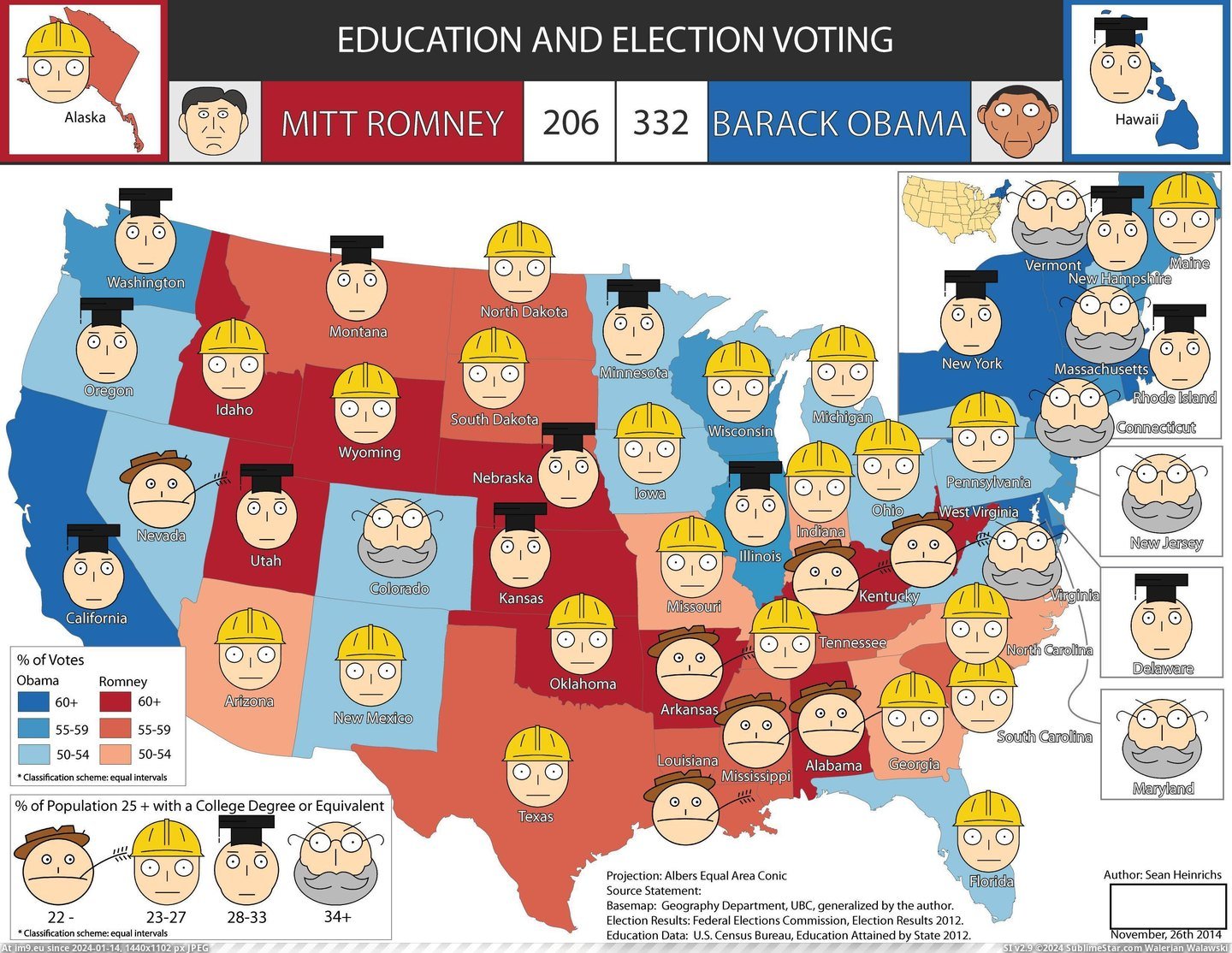 #Class #Final #Education #Voting #Cartography #Project #Election [Mapporn] My final project in my cartography class: Education and Election Voting [3304x2541] [OC] Pic. (Image of album My r/MAPS favs))