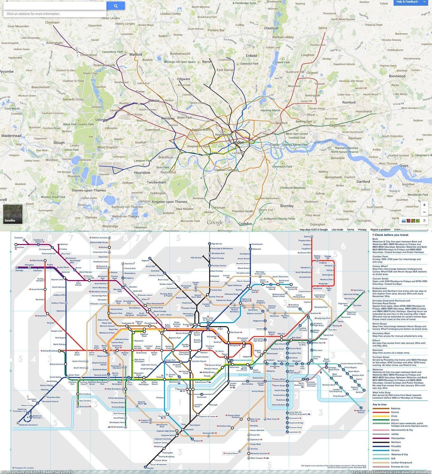 #True #Underground #Geography #London [Mapporn] True geography of the London Underground [2235x2442] Pic. (Bild von album My r/MAPS favs))