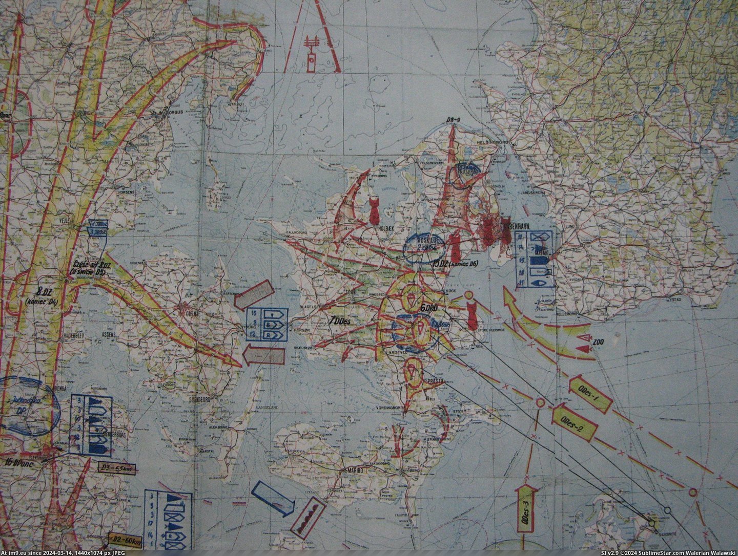 #Map #Europe #Paris #Cold #War #Russia #Attack #Poland #Plan #Era [Mapporn] USSR (Russia) plans to nuke Denmark (5 bombs) in a Cold War era Warsaw Pact attack plan 'Seven days to Paris' [2816x21 Pic. (Bild von album My r/MAPS favs))
