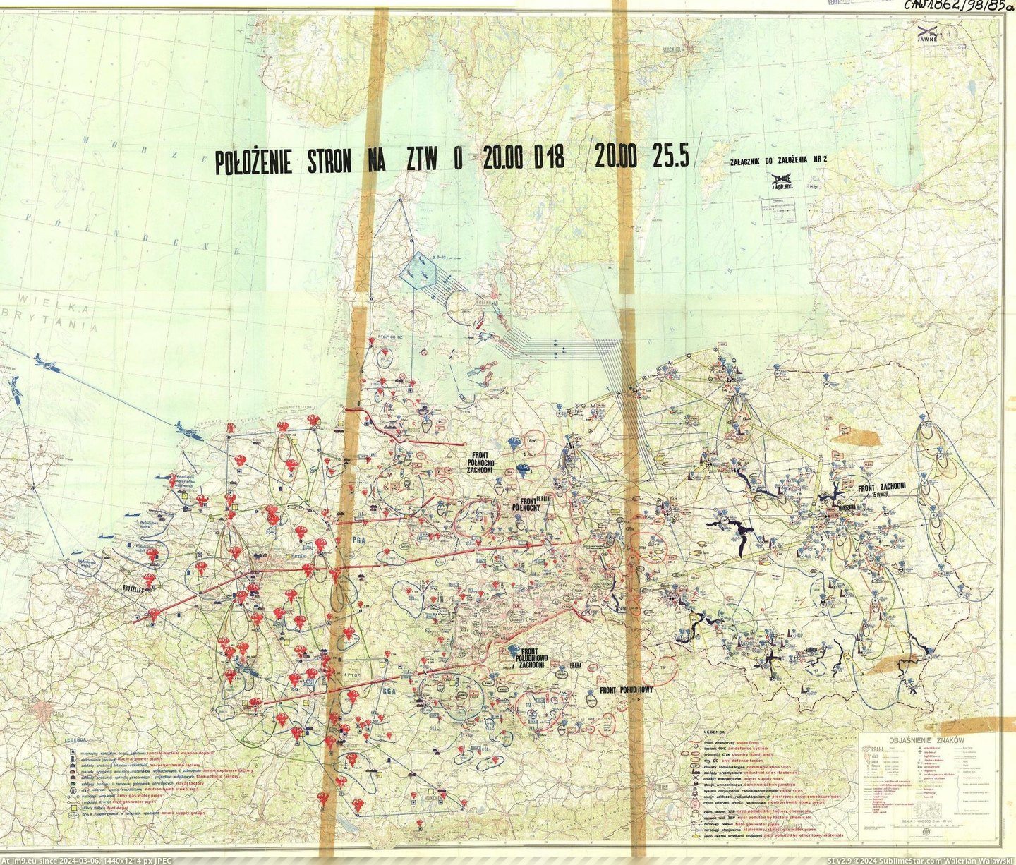 #World #War #Strike #Nuclear #Nato #Iii #Plan [Mapporn] USSR world war III nuclear strike plan on NATO [2100x1783] Pic. (Obraz z album My r/MAPS favs))