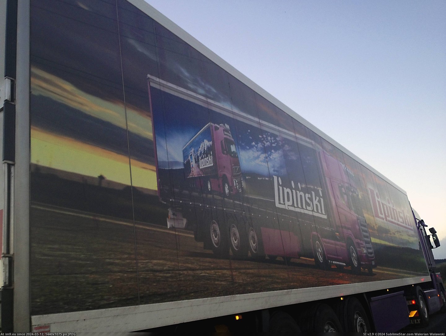 #Picture  #Lorry [Mildlyinteresting] A picture of a lorry, on a lorry, on a lorry, on a lorry Pic. (Image of album My r/MILDLYINTERESTING favs))