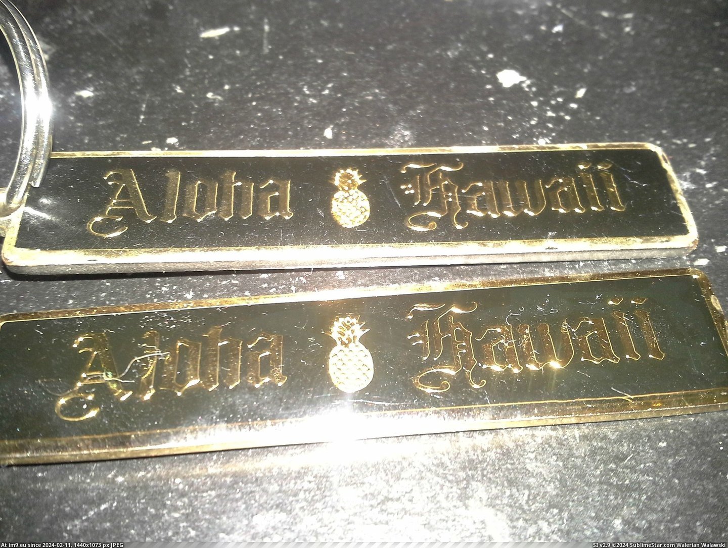 #One #All #Ago #Hawaii #Visited #Exact #Keychain #Months #Bought #Few [Mildlyinteresting] I bought a keychain when I visited Hawaii back in 2003. A few months ago, I found the exact same one, all by Pic. (Obraz z album My r/MILDLYINTERESTING favs))