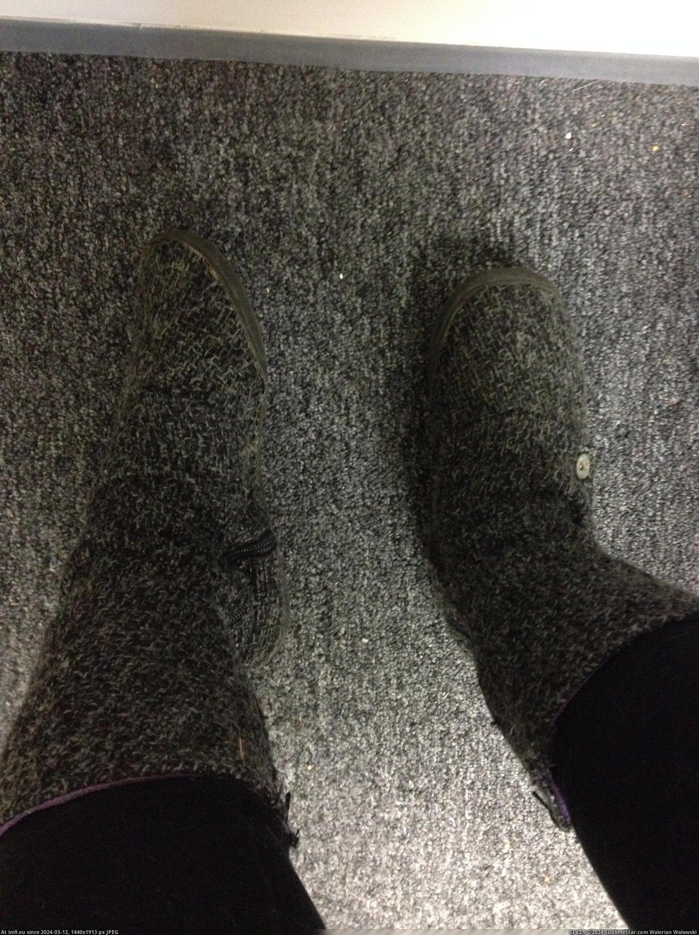 #Office #Carpet #Match #Boots [Mildlyinteresting] My boots match the carpet in my office Pic. (Image of album My r/MILDLYINTERESTING favs))