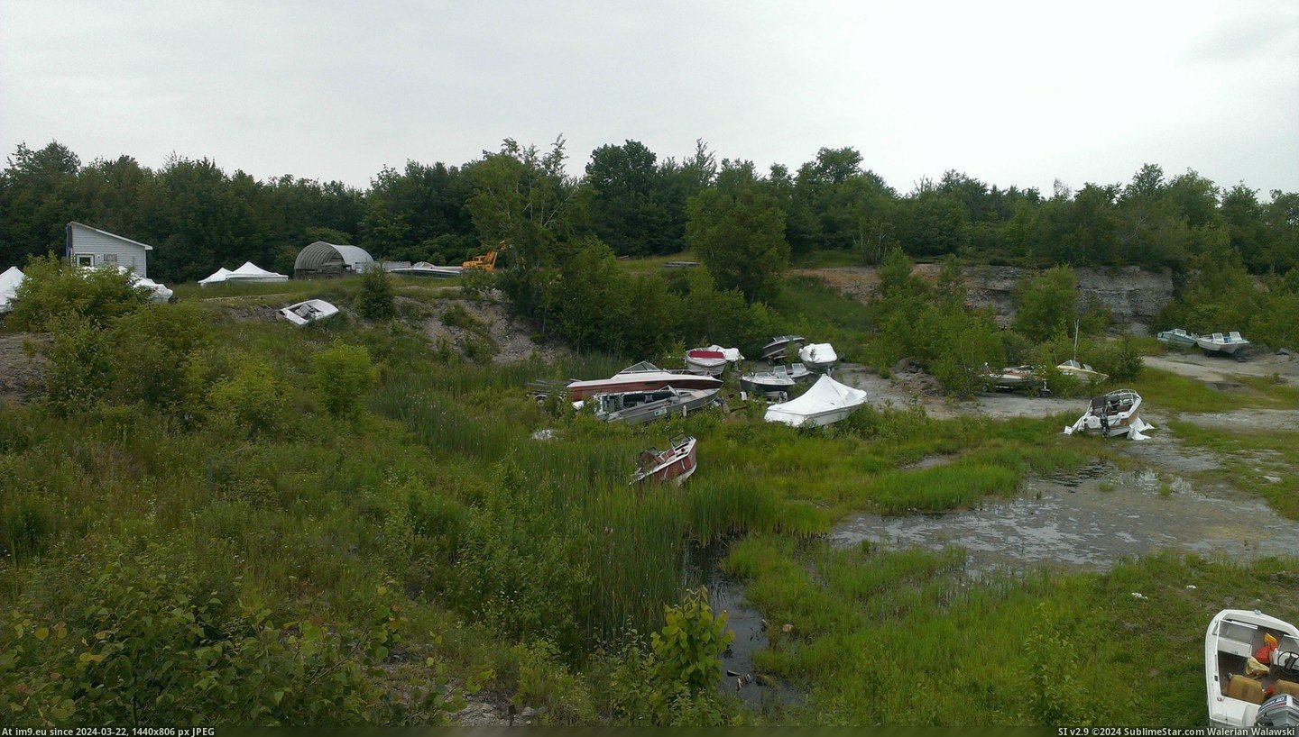#For #Years #Ago #Quarry #Graveyard #Dad #Abandoned #Boat [Mildlyinteresting] My dad and I went looking for a quarry abandoned 80 years ago. Found boat graveyard. 11 Pic. (Изображение из альбом My r/MILDLYINTERESTING favs))