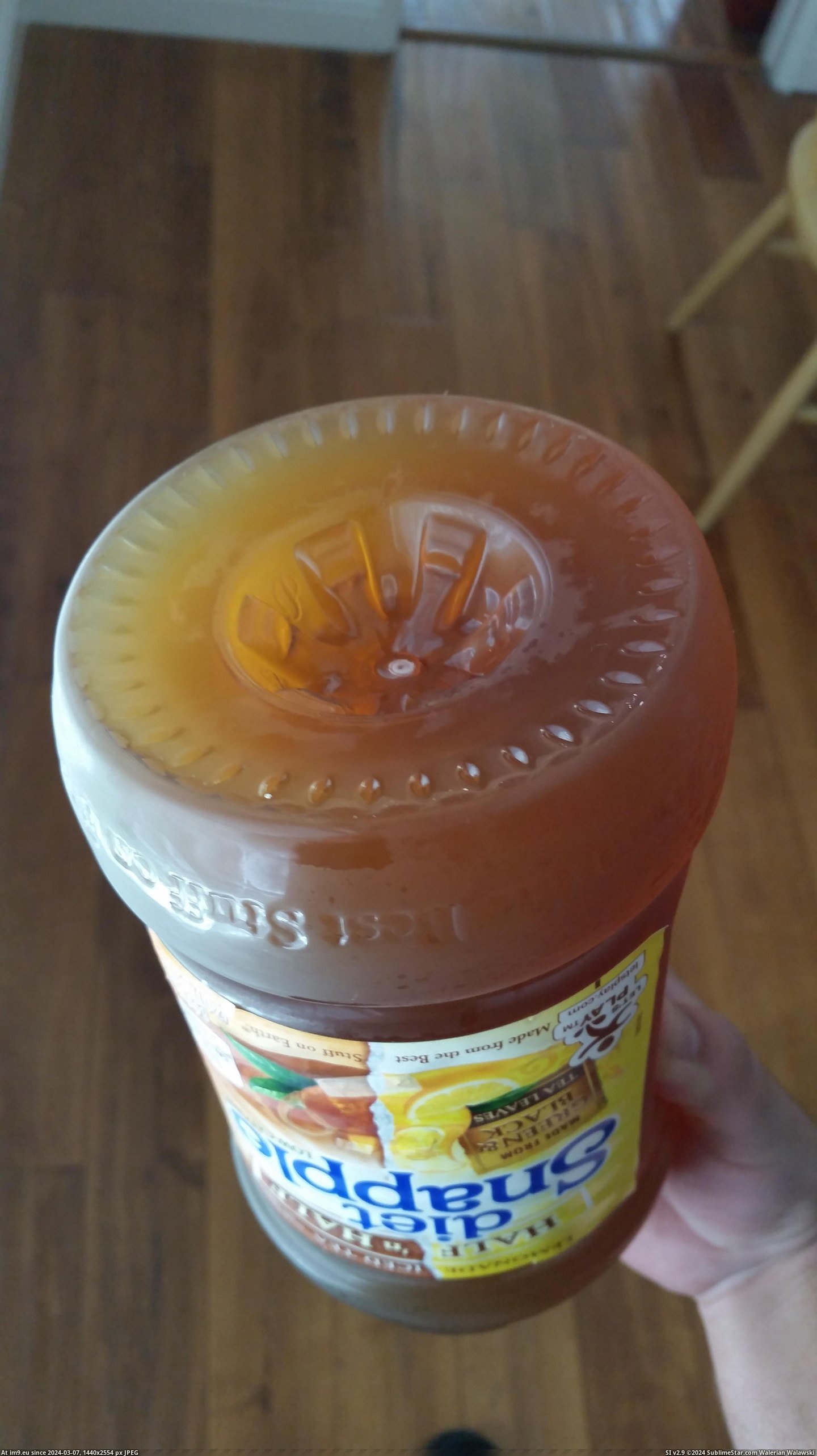 #Air #Liquid #Contained #Bottle [Mildlyinteresting] My Snapple bottle contained 100% liquid and no air. Pic. (Image of album My r/MILDLYINTERESTING favs))