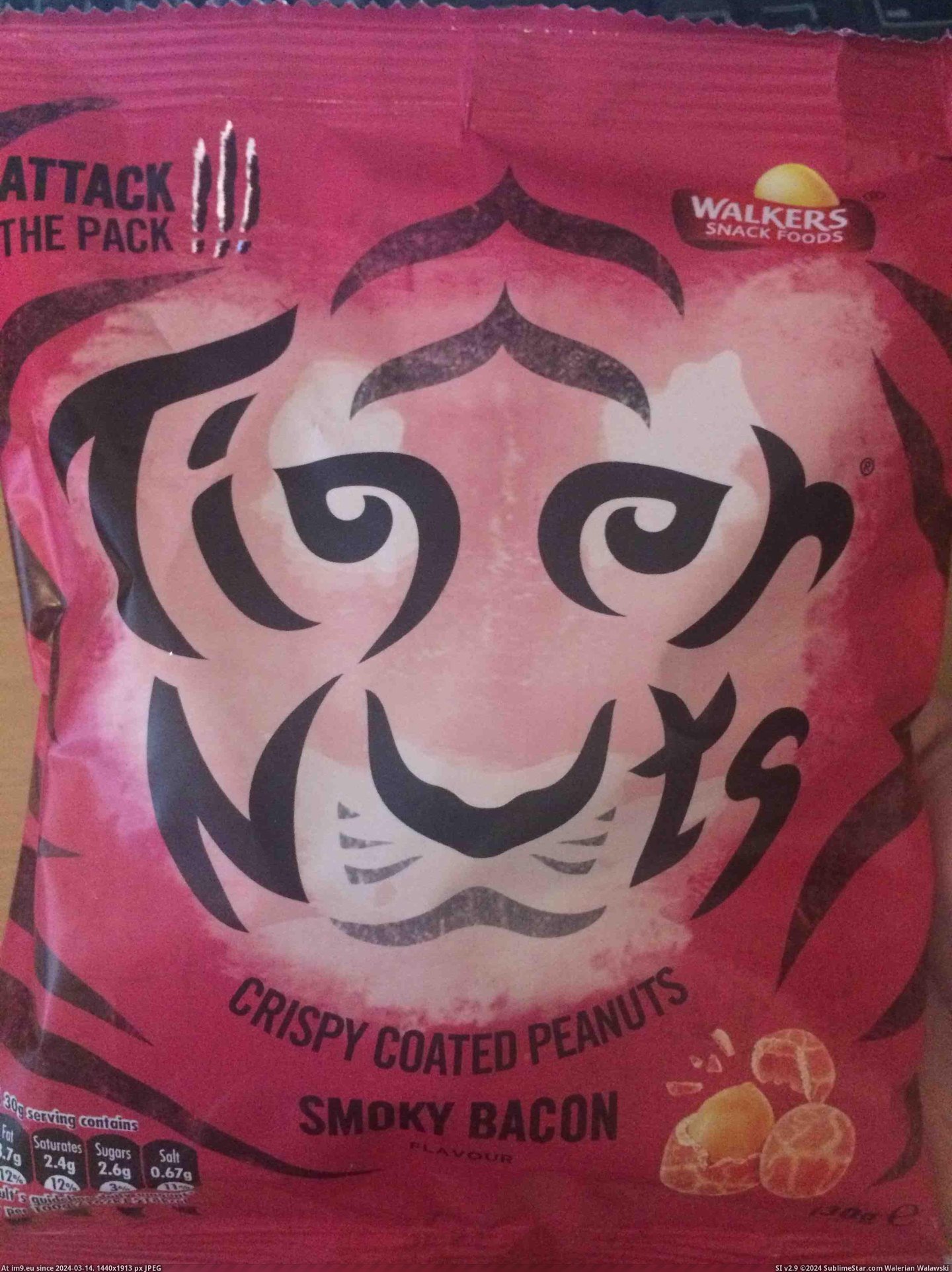 #Face #Tiger #Spells #Bag #Nuts [Mildlyinteresting] The tiger face on my bag of nuts actually spells out 'tiger nuts' Pic. (Image of album My r/MILDLYINTERESTING favs))