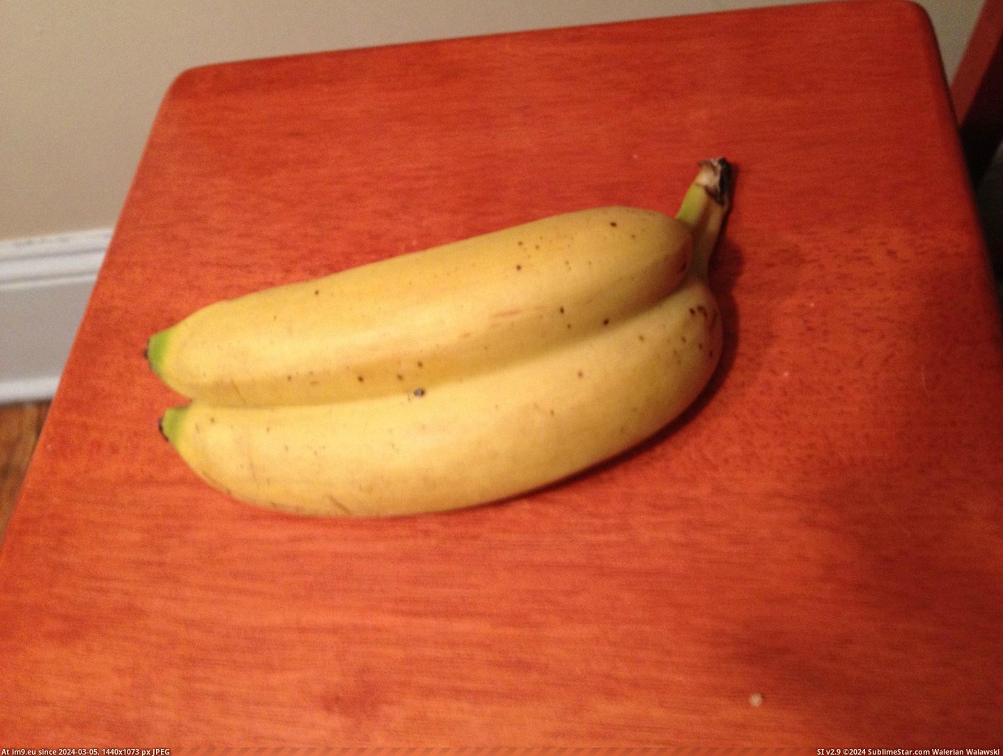 #Two #Bananas #Fused #Are [Mildlyinteresting] These two bananas are fused together Pic. (Bild von album My r/MILDLYINTERESTING favs))