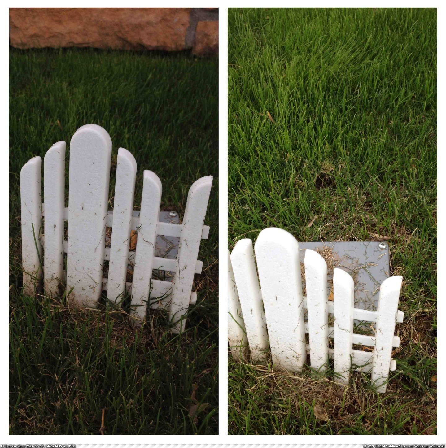 #Own #Electrical #Picket #Fence [Mildlyinteresting] this little electrical thing has it's own little picket fence. Pic. (Изображение из альбом My r/MILDLYINTERESTING favs))