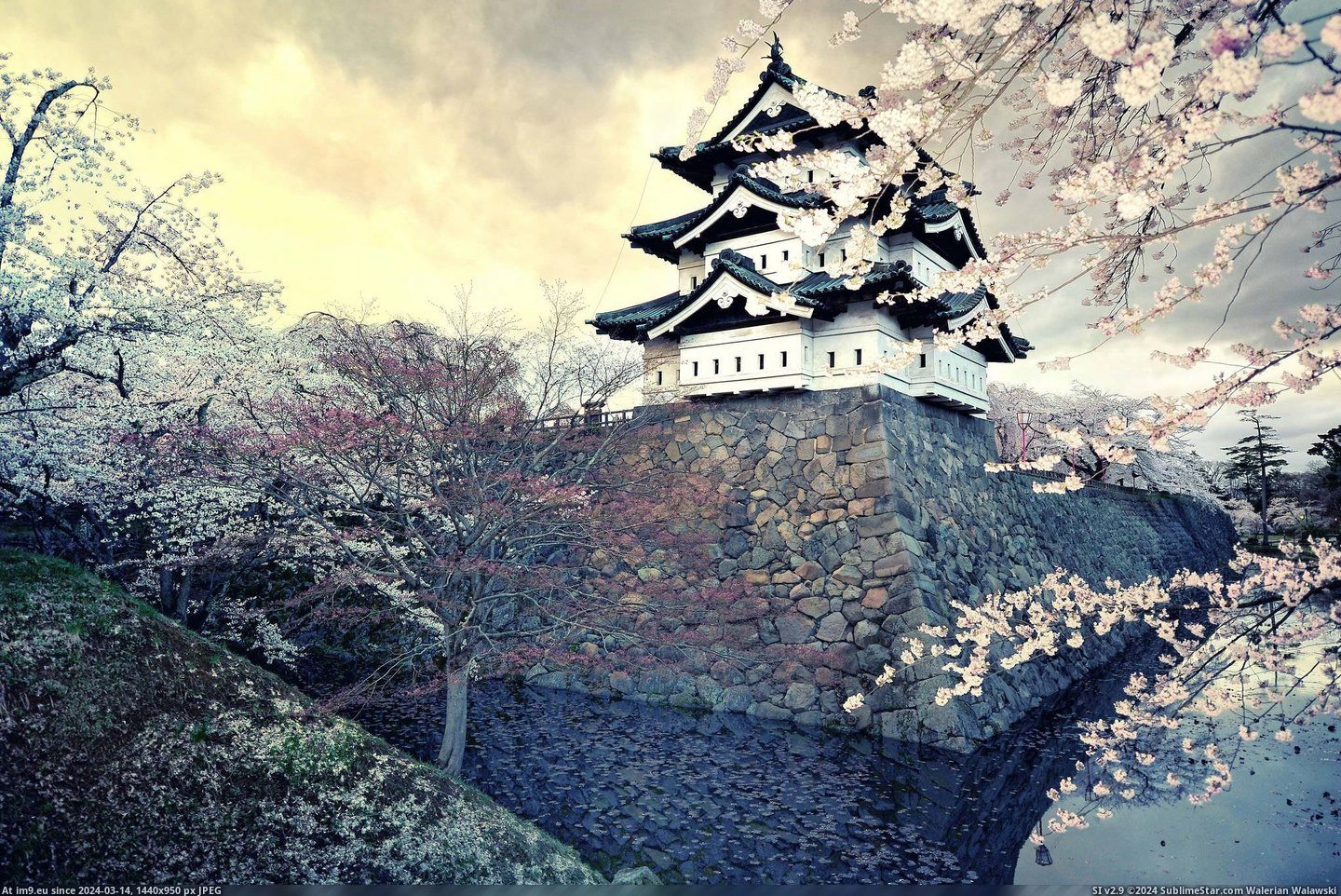 #Japan #Hirosaki #Castle [Pics] Hirosaki Castle in Japan Pic. (Obraz z album My r/PICS favs))