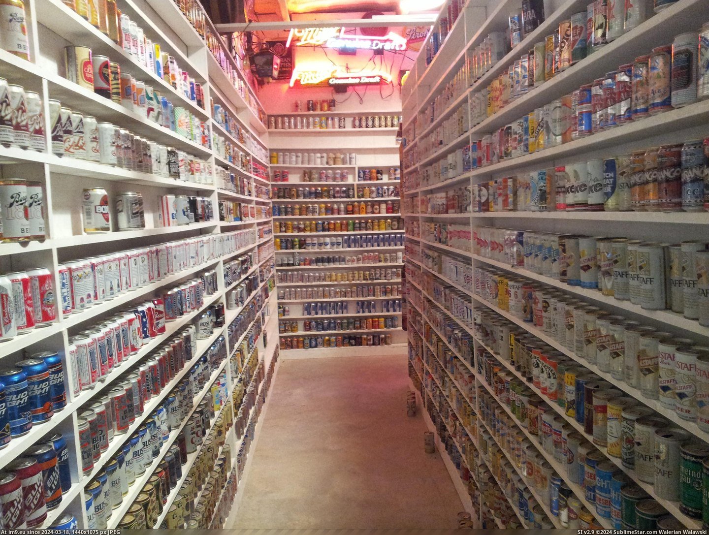 #Collection #For #Years #Grandpa #Cans #Collecting #Share #Thought #Beer [Pics] My grandpa has been collecting beer cans for over thirty years, so I thought I would go ahead and share his collection wi Pic. (Bild von album My r/PICS favs))
