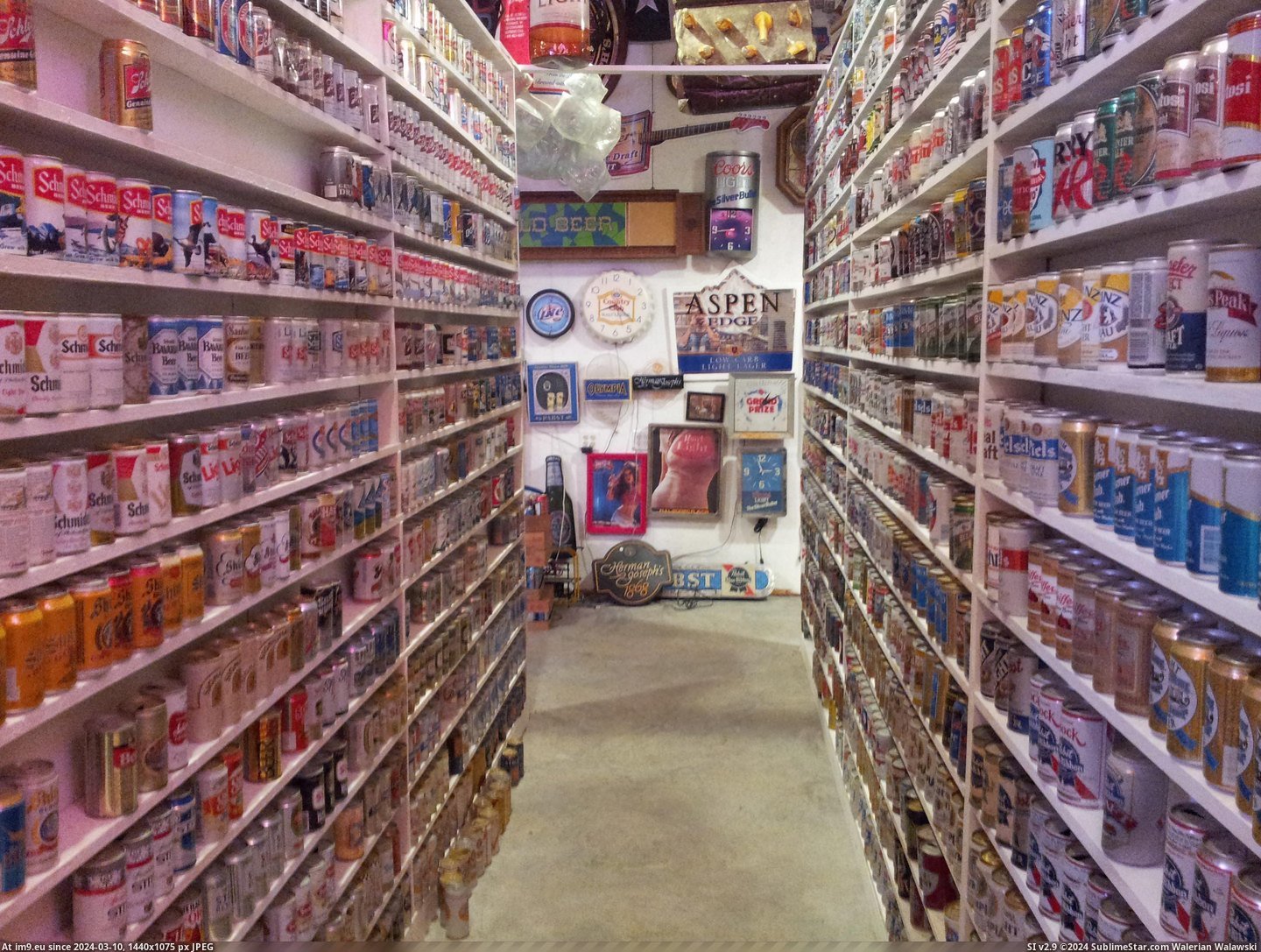#Collection #For #Years #Grandpa #Cans #Collecting #Share #Thought #Beer [Pics] My grandpa has been collecting beer cans for over thirty years, so I thought I would go ahead and share his collection wi Pic. (Изображение из альбом My r/PICS favs))