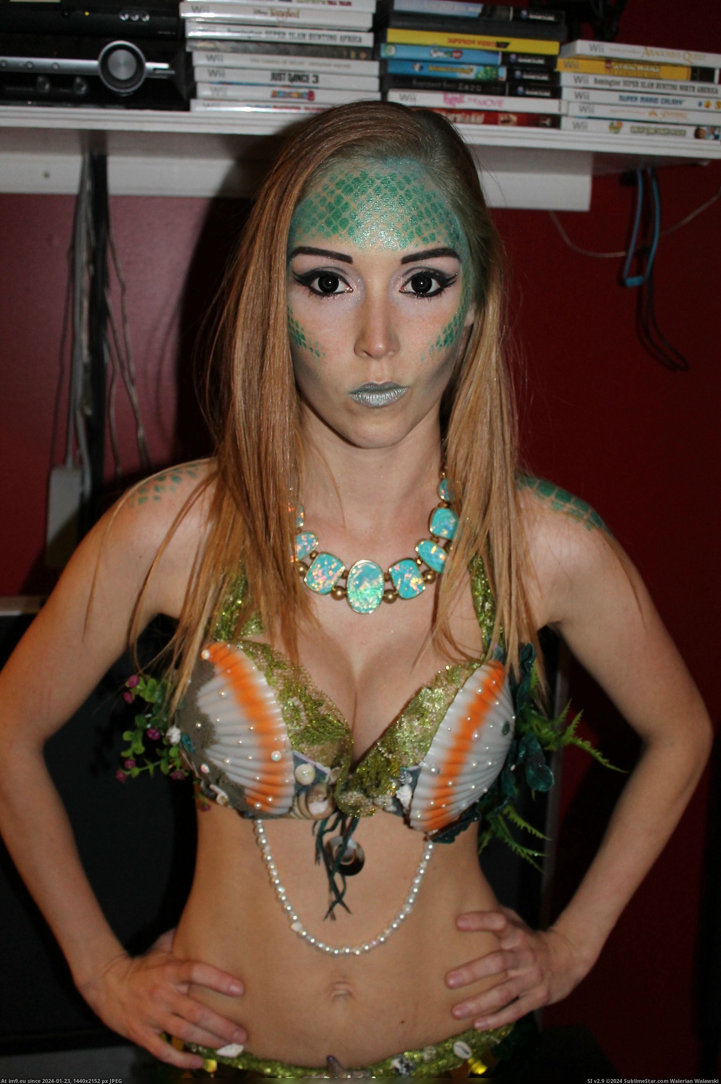 #Costume #Homemade #Mermaid [Pics] My homemade mermaid costume! 6 Pic. (Bild von album My r/PICS favs))