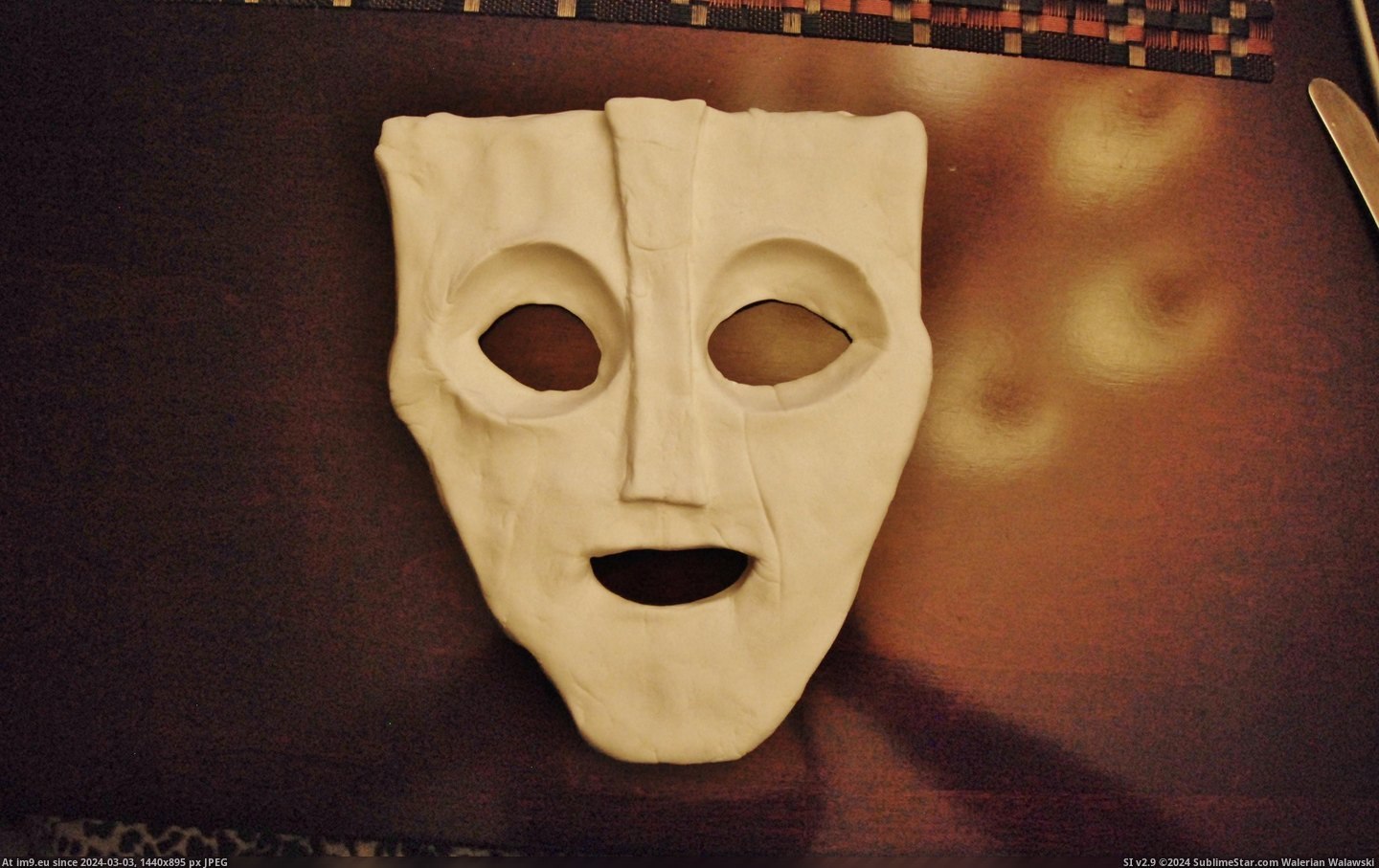 #Movie #Wanted #Stores #Superheroes #Manag #Son #Mask [Pics] My son wanted the mask from the movie the Mask, but it's all superheroes in stores these days so I made it for him. Manag Pic. (Image of album My r/PICS favs))