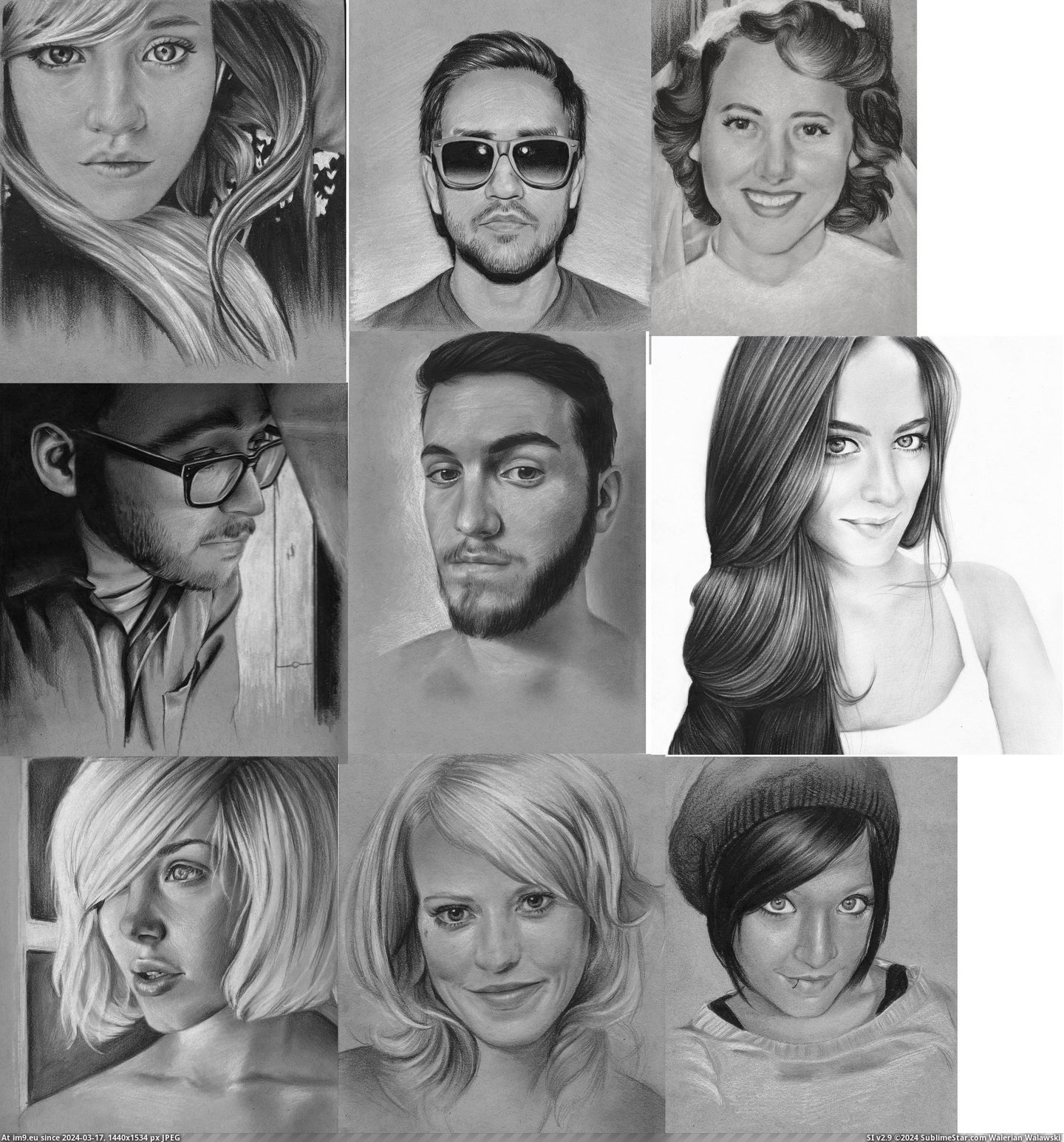 #For #Months #Redditors #Portraits #Drawn #Couple #Few [Pics] Portraits I've drawn for a few redditors over the past couple months Pic. (Bild von album My r/PICS favs))