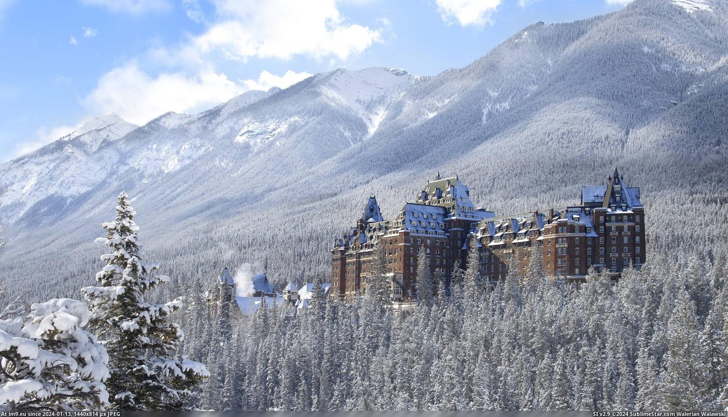 #Year #Old #Banff #Springs #Hotel #Canada [Pics] The 125 year old Banff Springs Hotel in Canada. Pic. (Image of album My r/PICS favs))