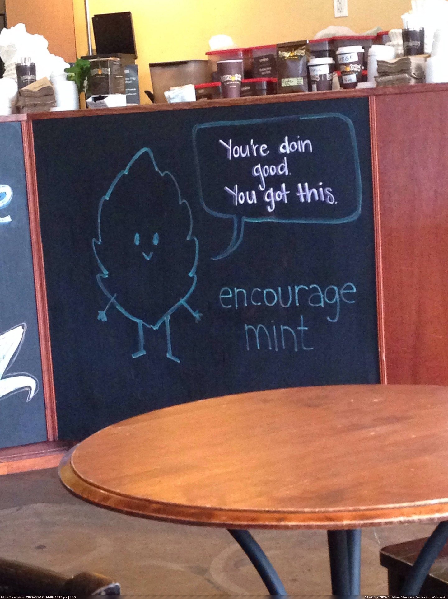 #Cute #Was #Coffee #Shop #Thought #Local [Pics] This was at my local coffee shop. I thought it was cute. Pic. (Image of album My r/PICS favs))